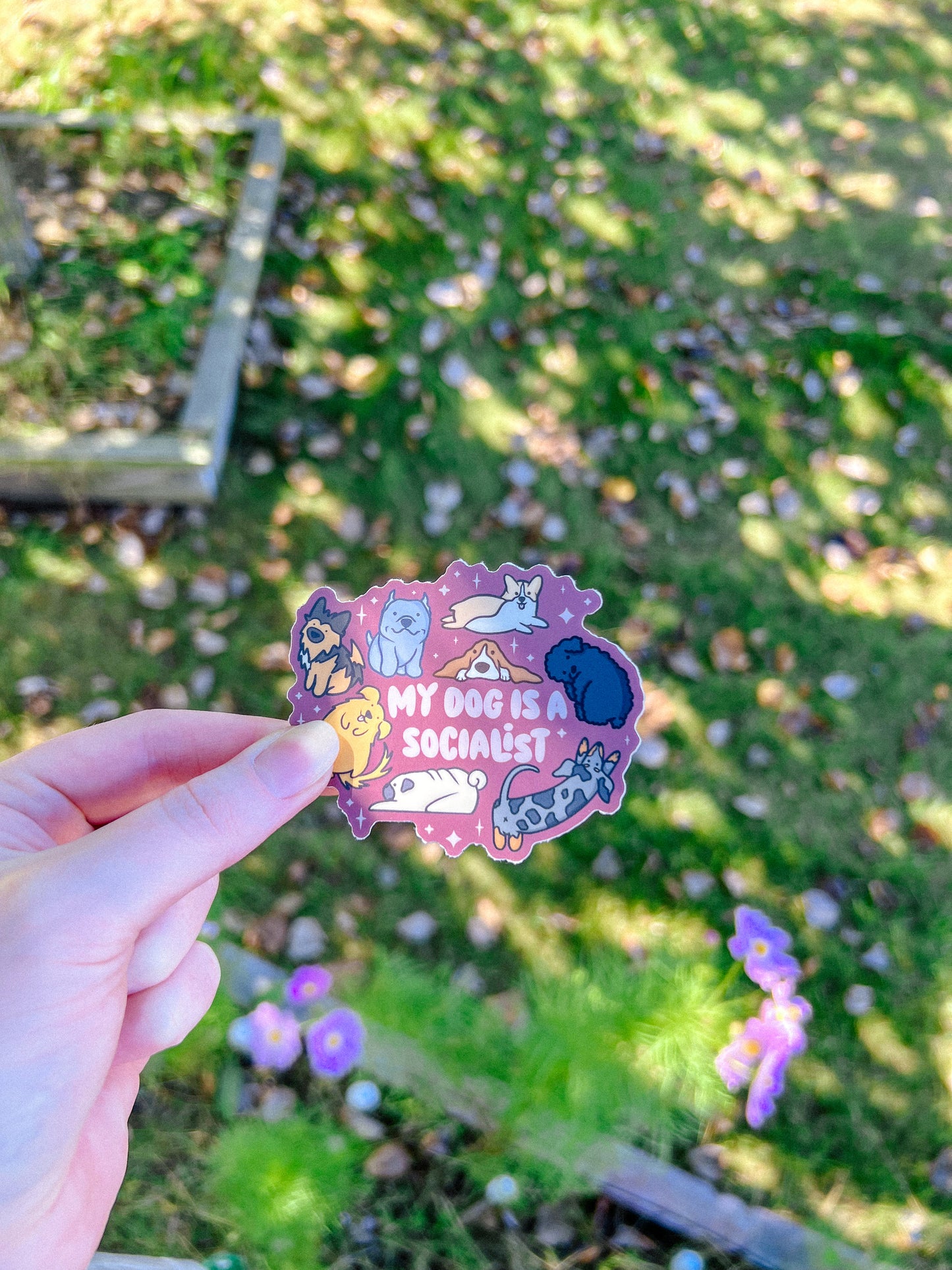 My Dog is a Socialist Sticker