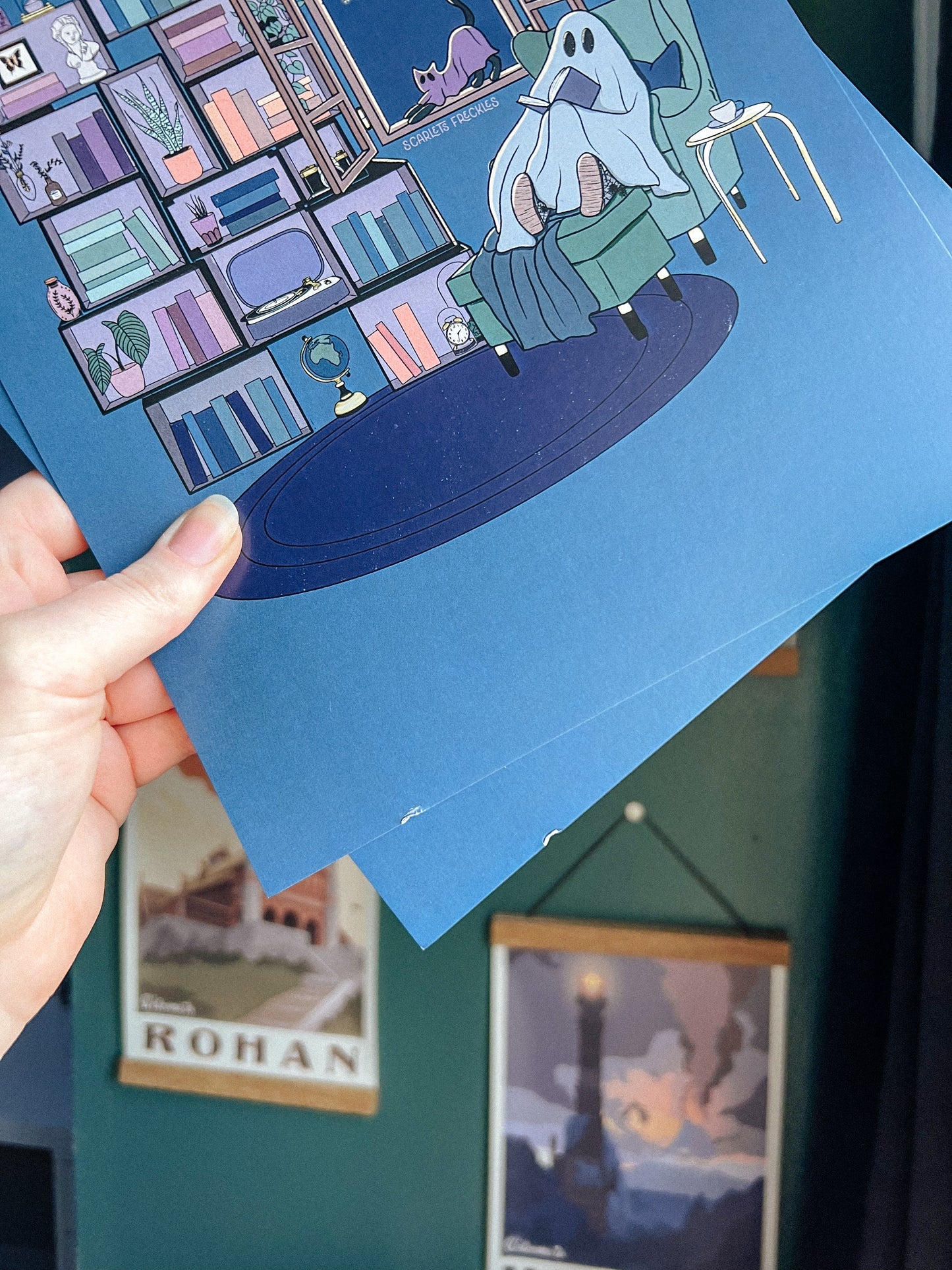 B GRADE Ghost Library XL Sticker Book