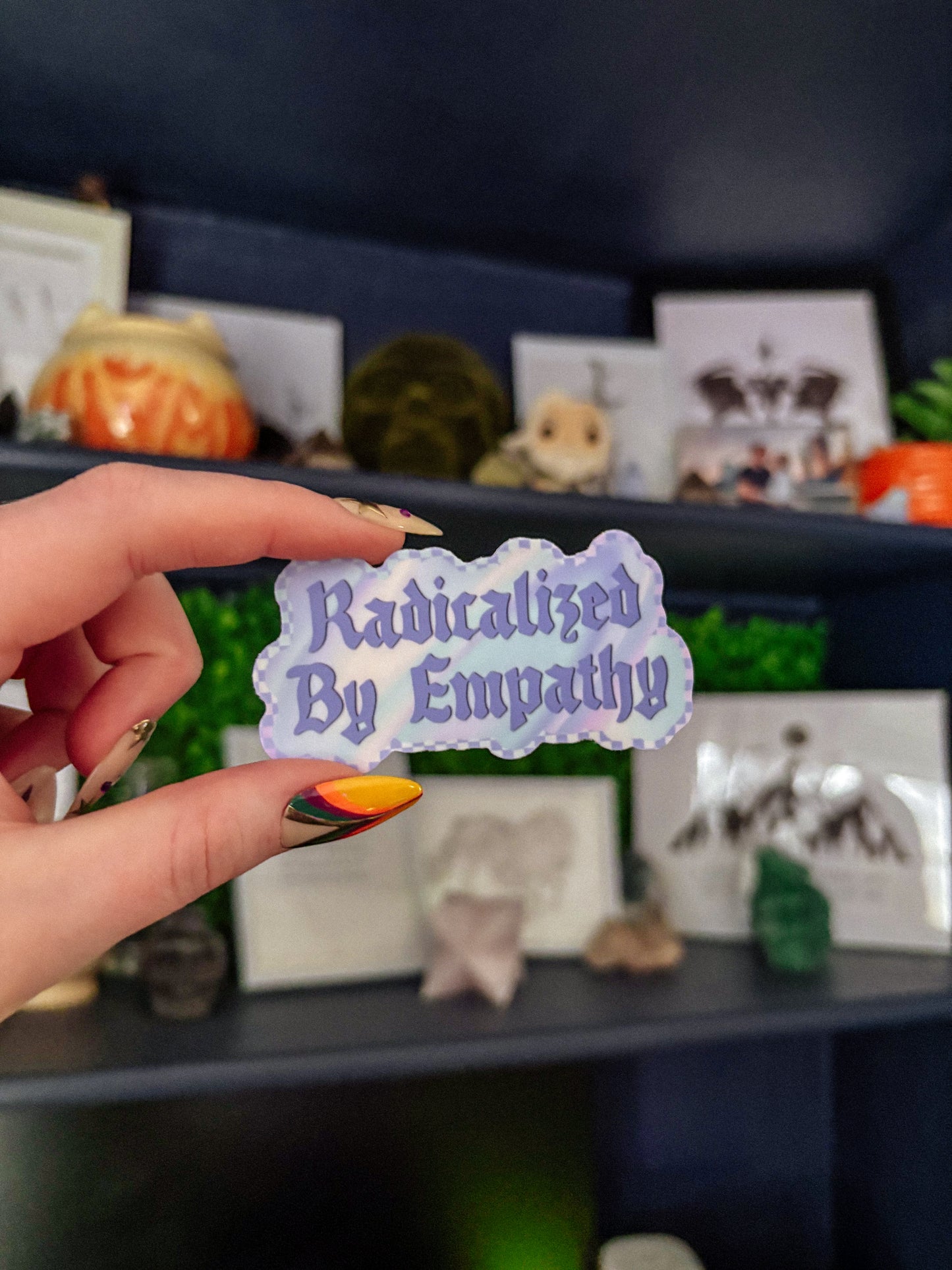 Radicalized by Empathy Sticker (Pastel)