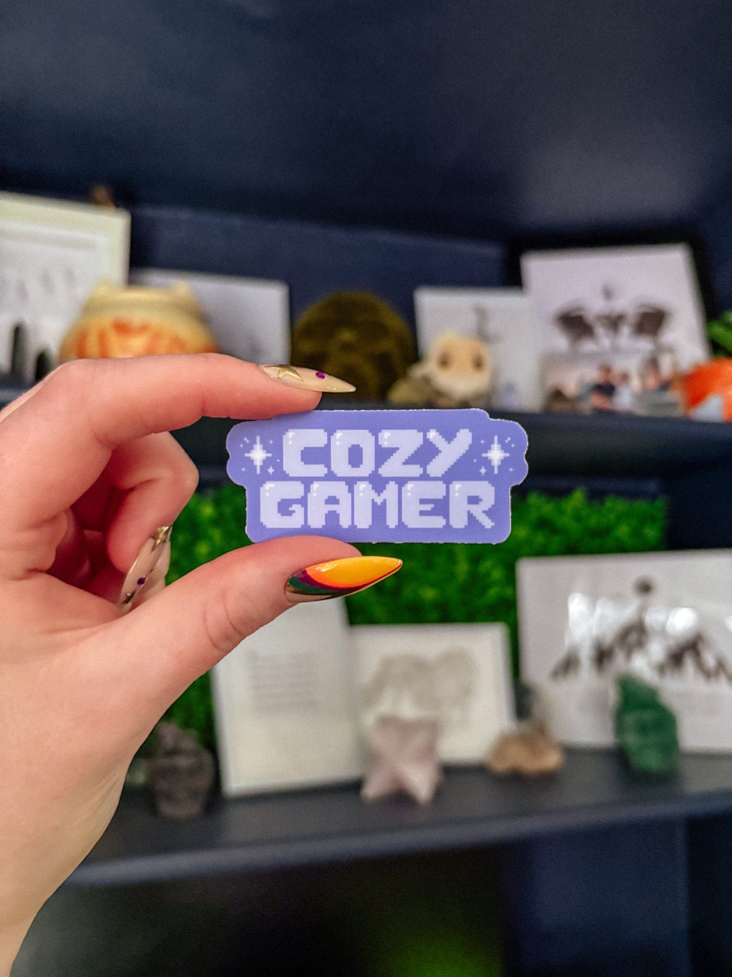 Cozy Gamer Sticker