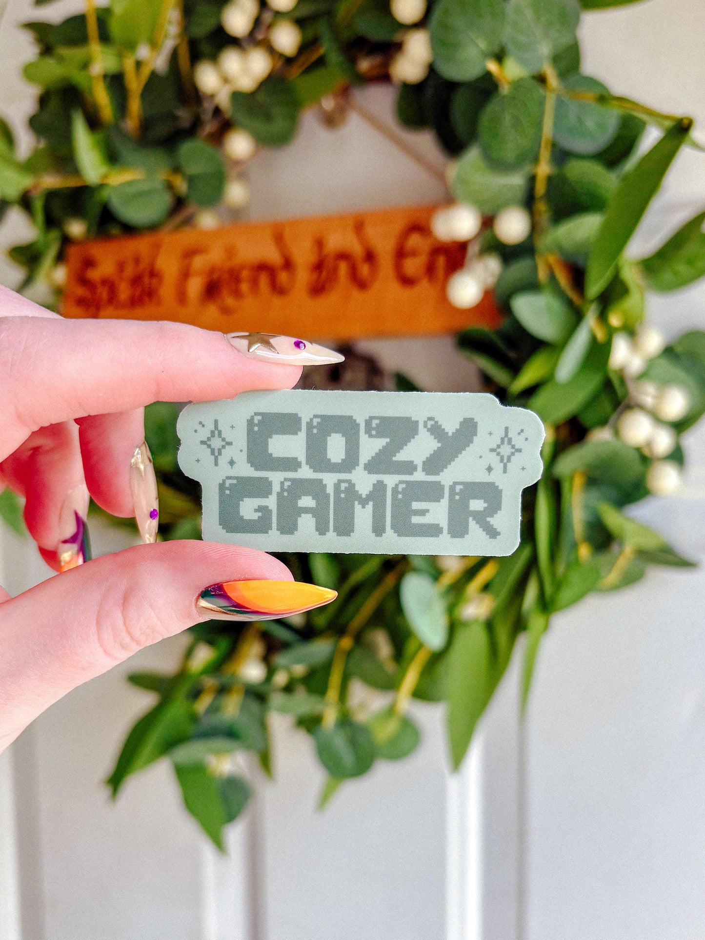 Cozy Gamer Sticker