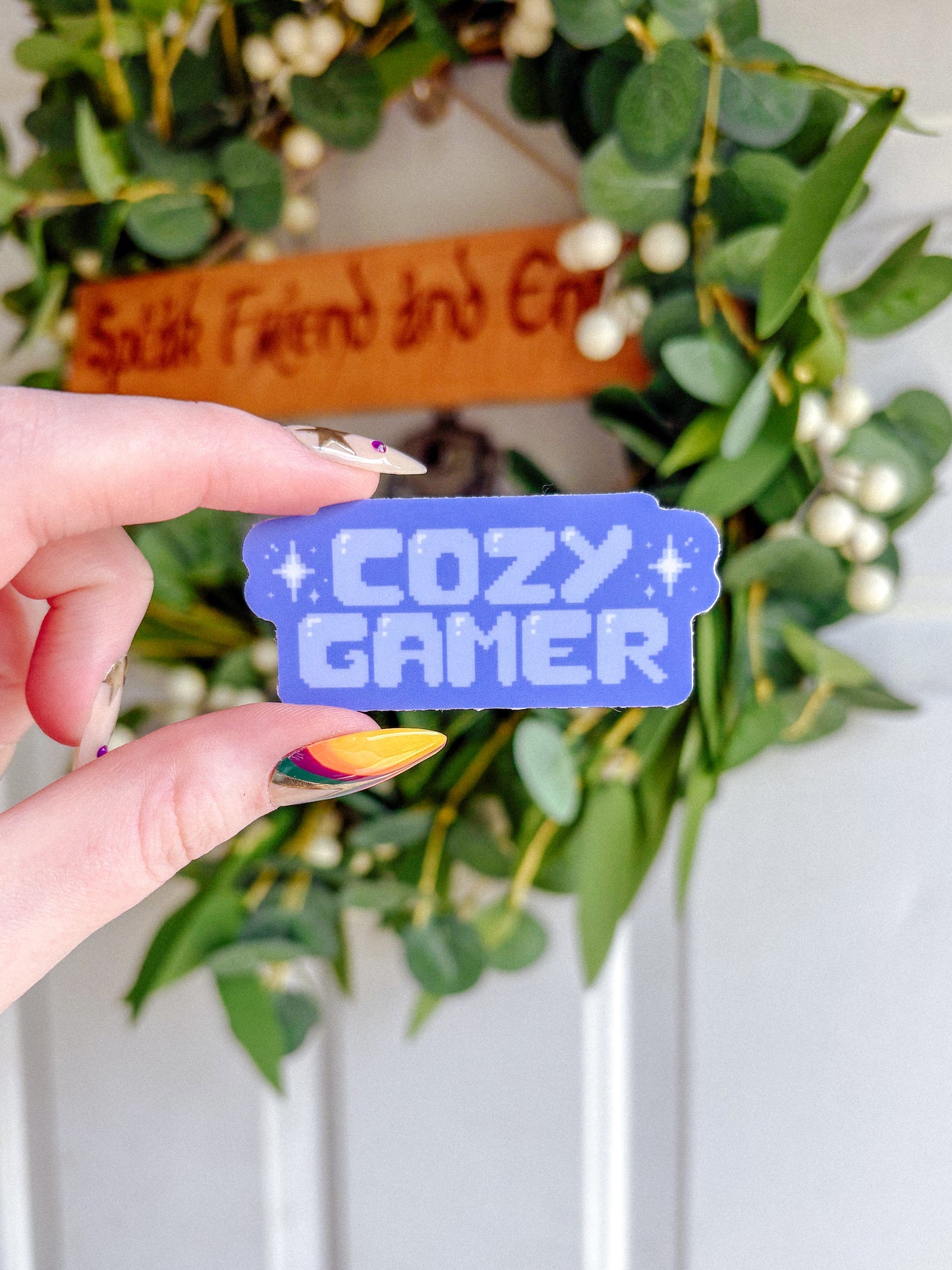 Cozy Gamer Sticker