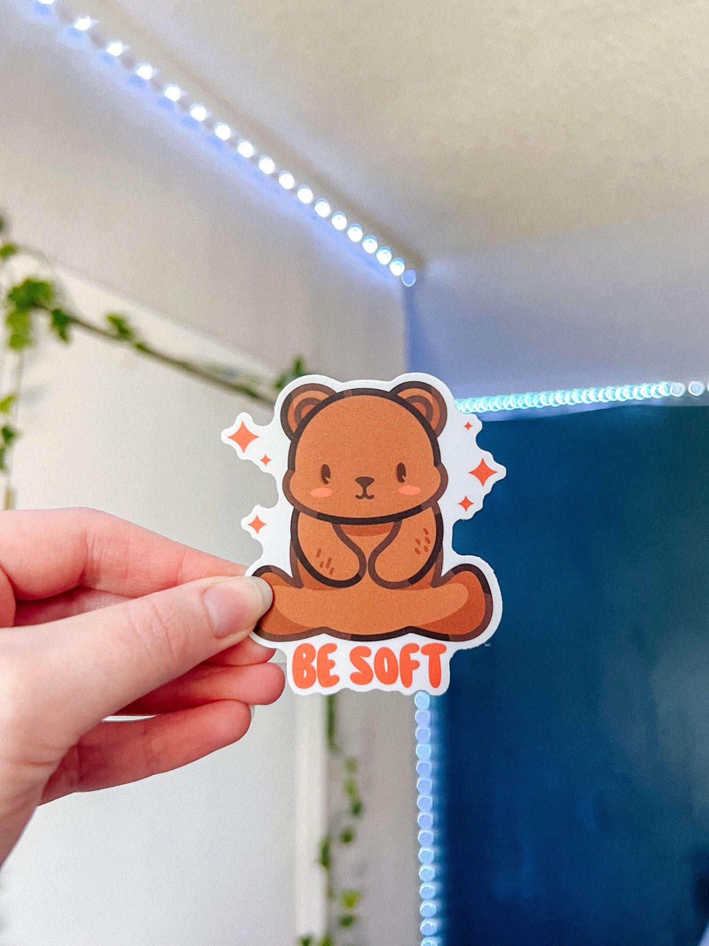 Be Soft Teddy Bear Sticker