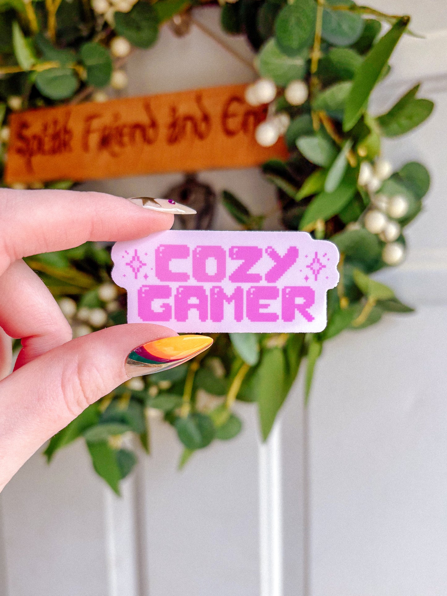 Cozy Gamer Sticker
