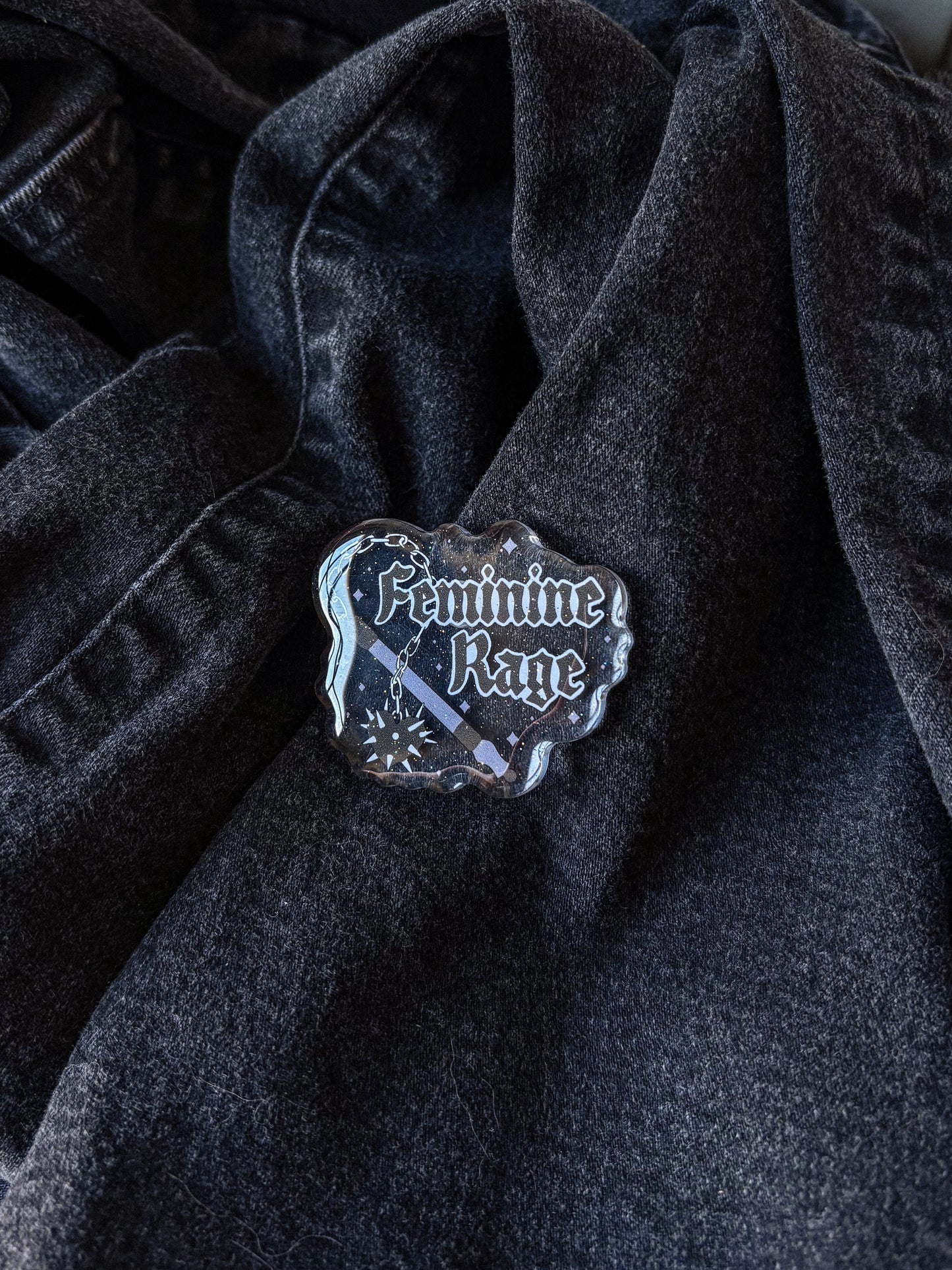 Feminine Rage Pin
