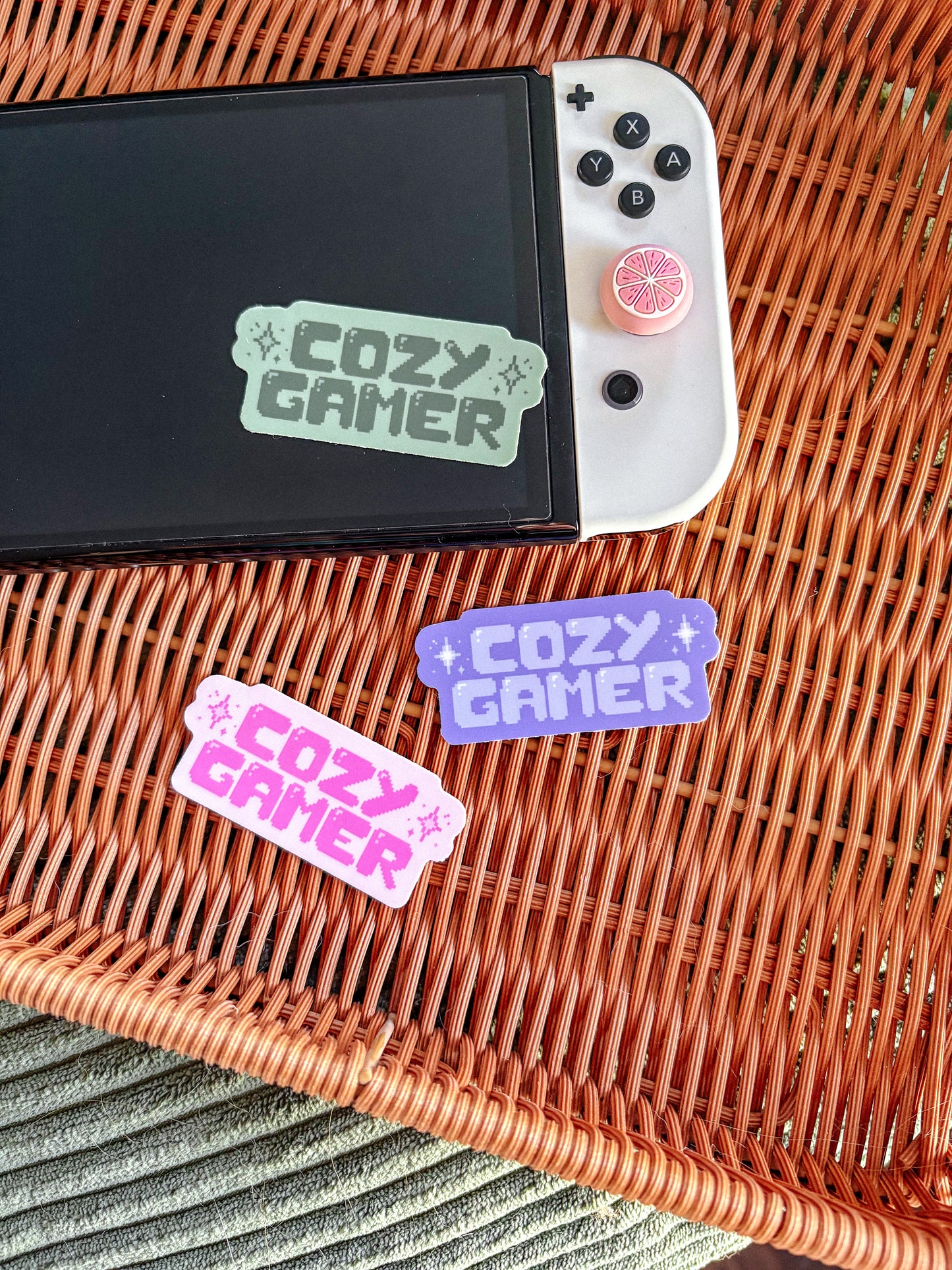 Cozy Gamer Sticker