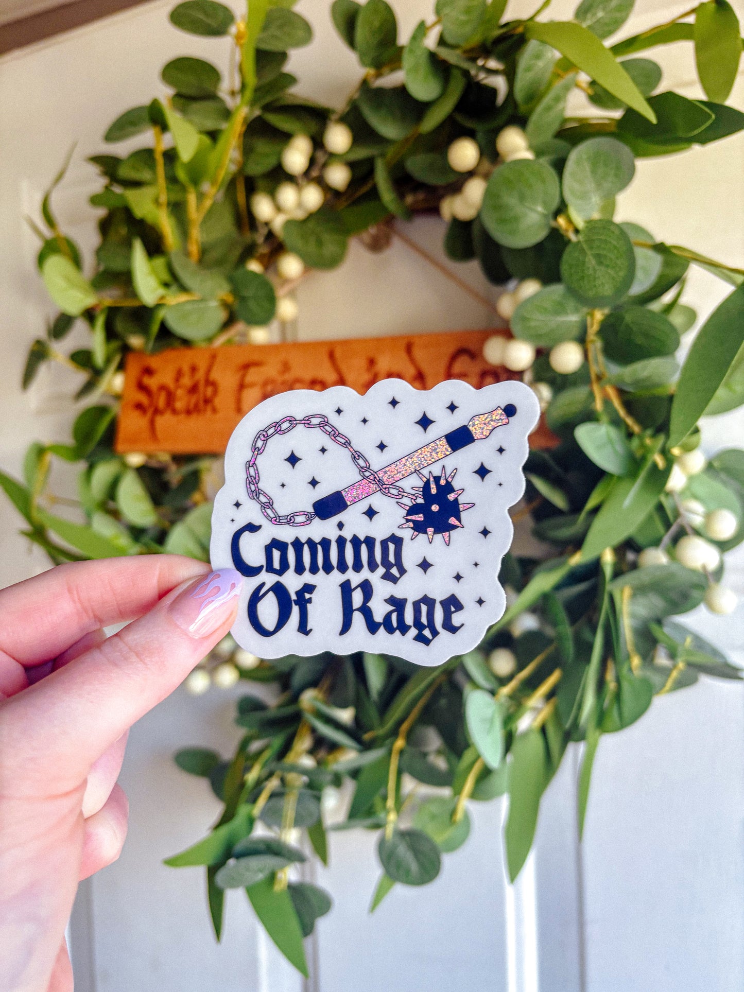 Coming of Rage Sticker