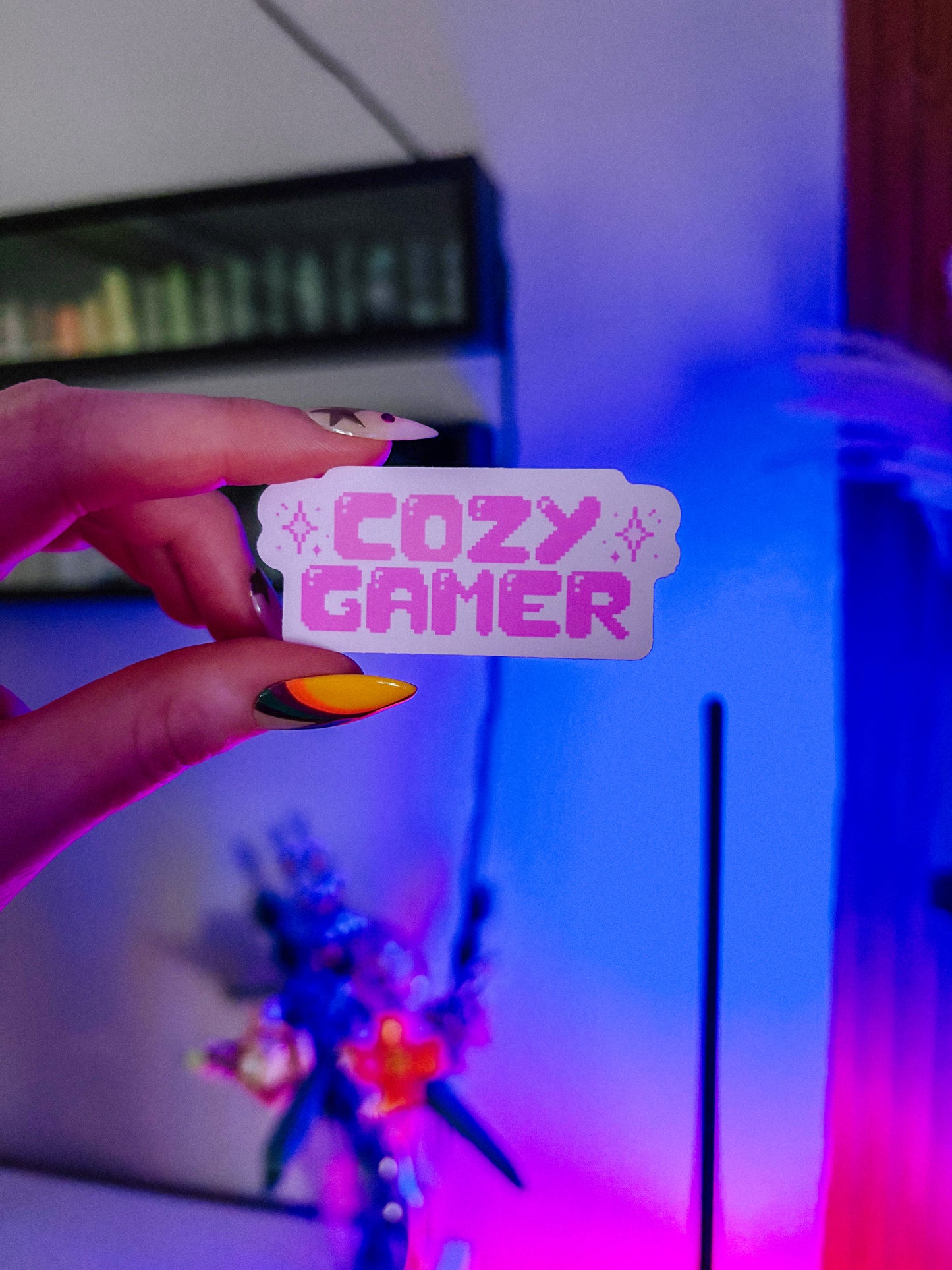 Cozy Gamer Sticker