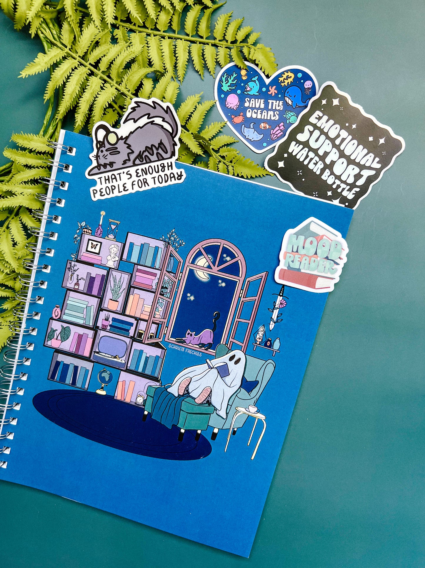Ghost Library XL Sticker Book