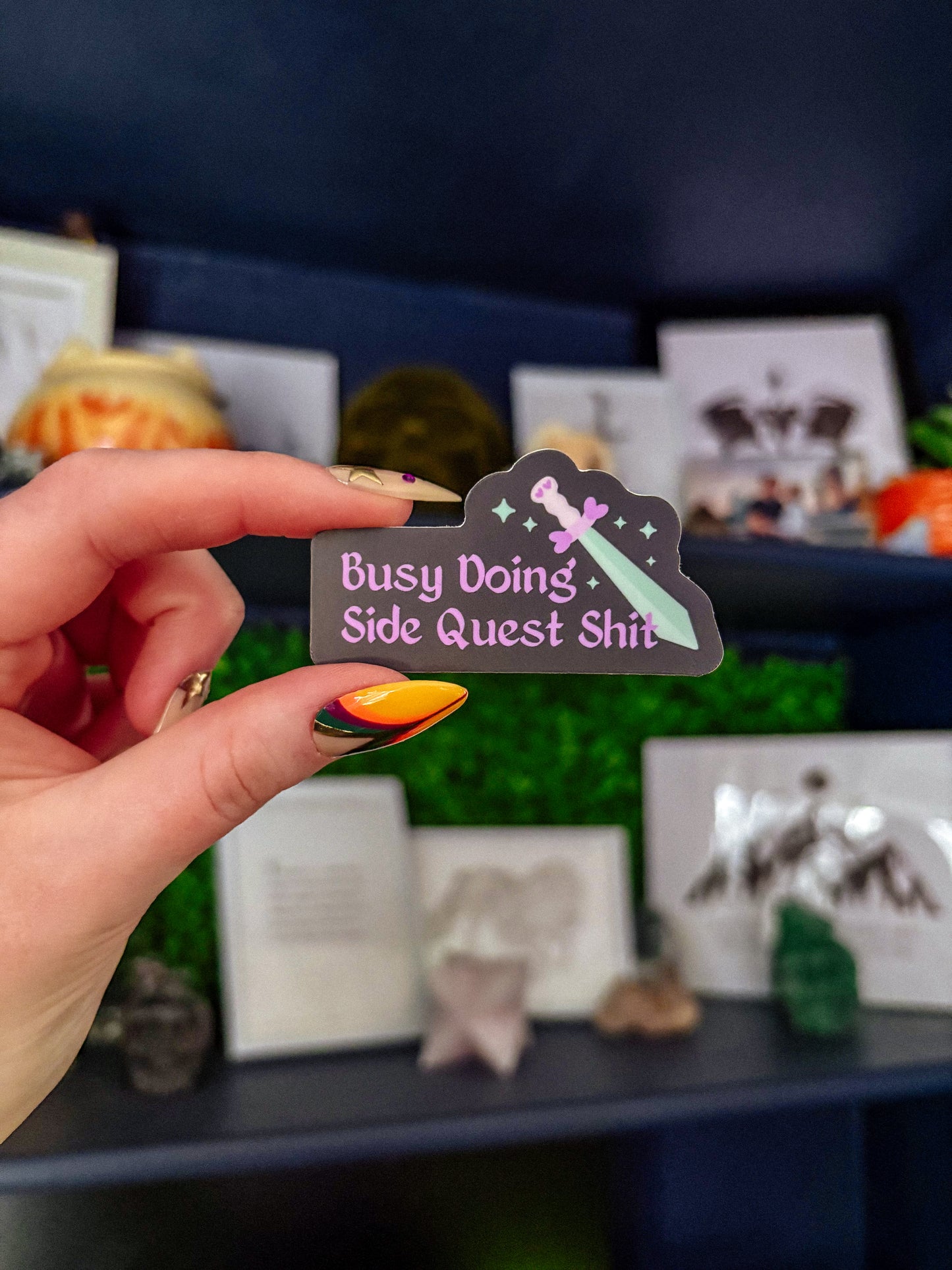 Side Quest Shit Sticker