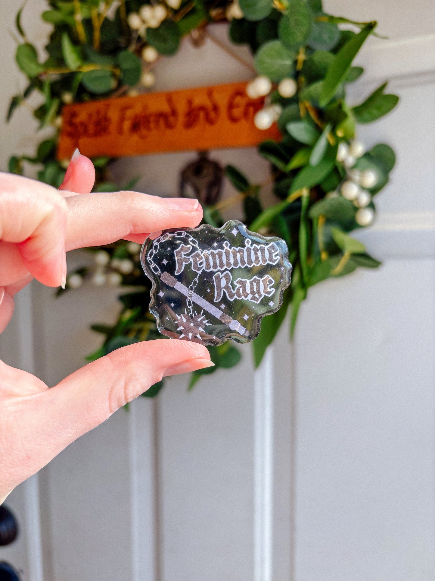 Feminine Rage Pin