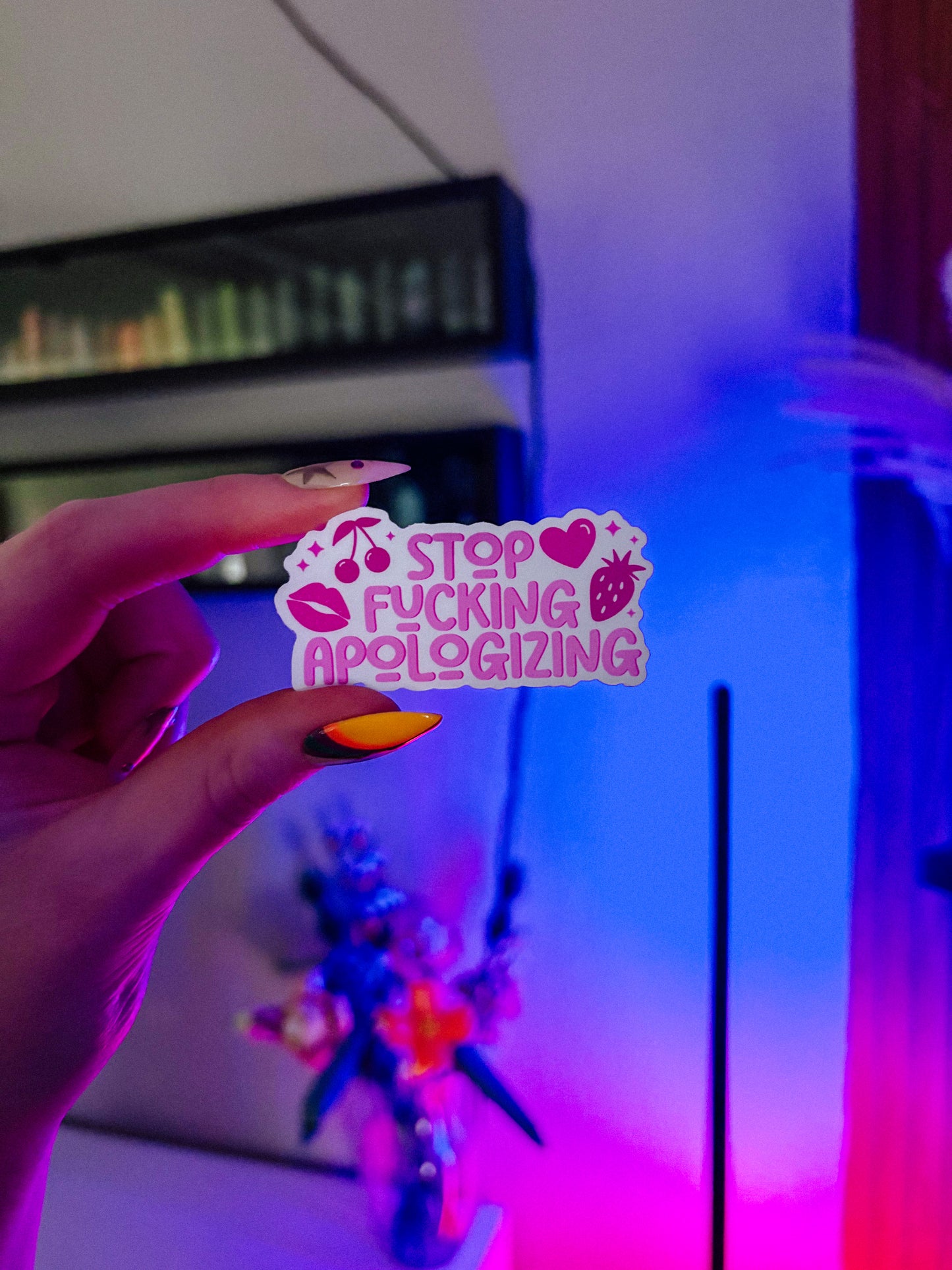 Stop Apologizing Stickerg