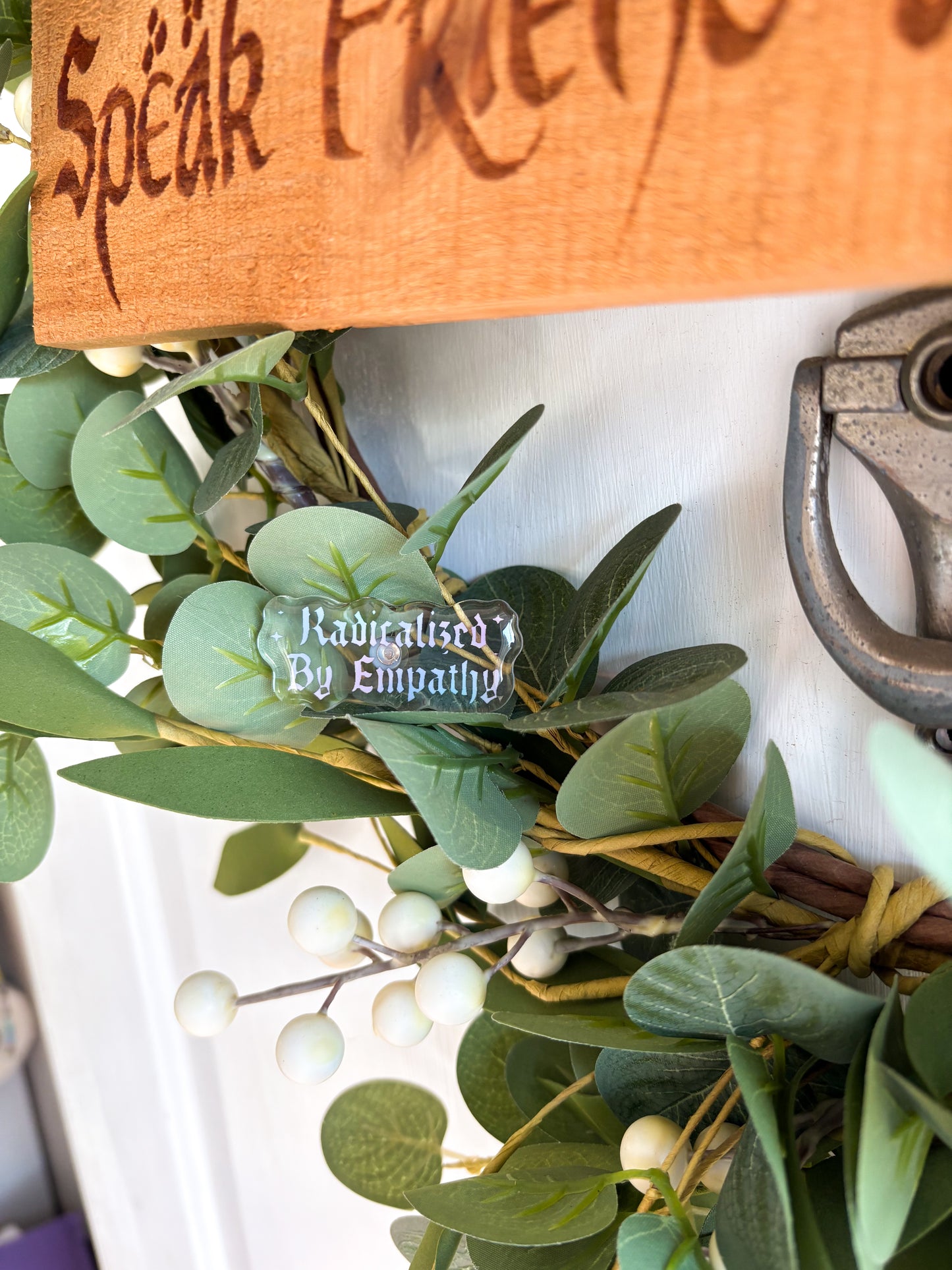 Radicalized by Empathy Pin B Grade