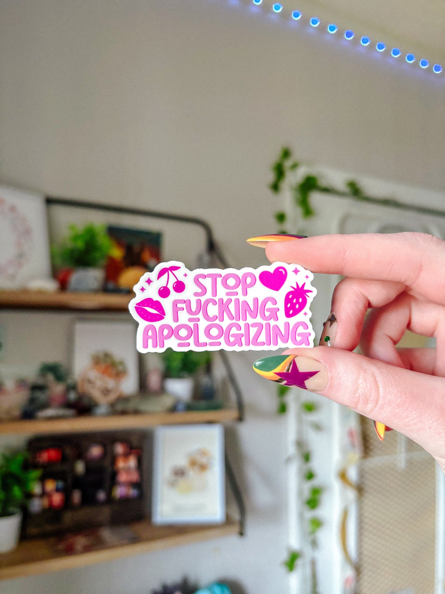 Stop Apologizing Stickerg