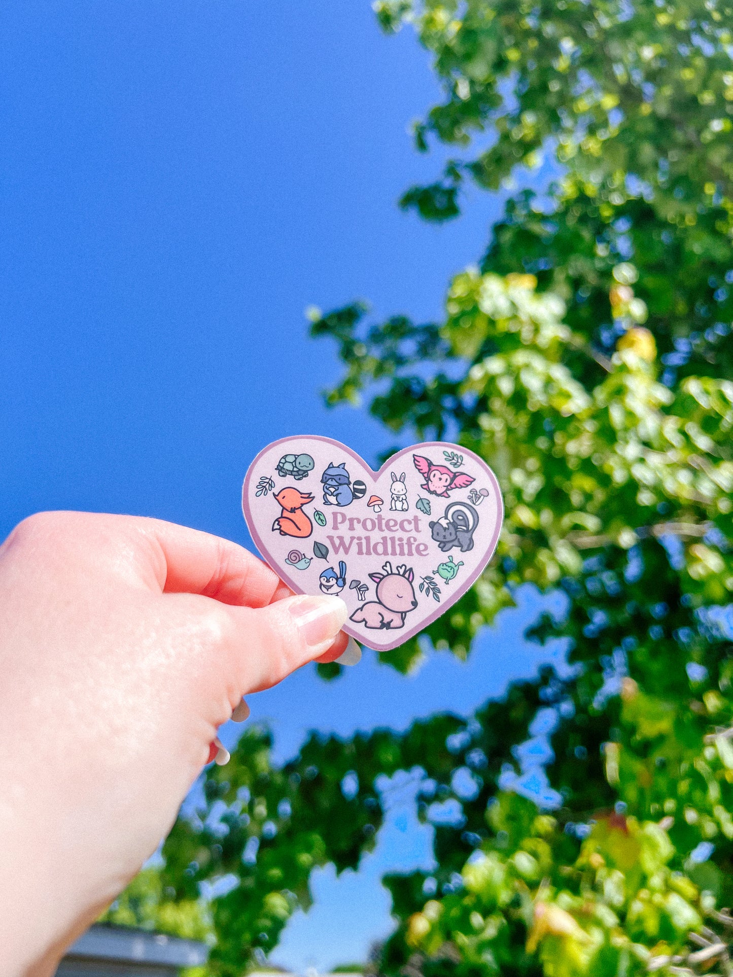 Protect Wild Life Sticker