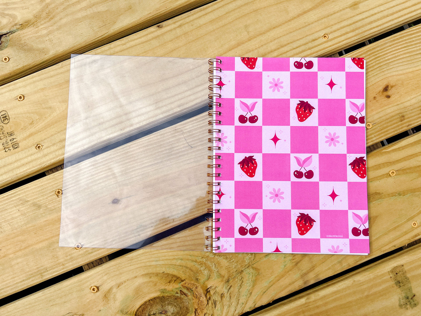 Strawberry & Cherry Pink XL Sticker Book