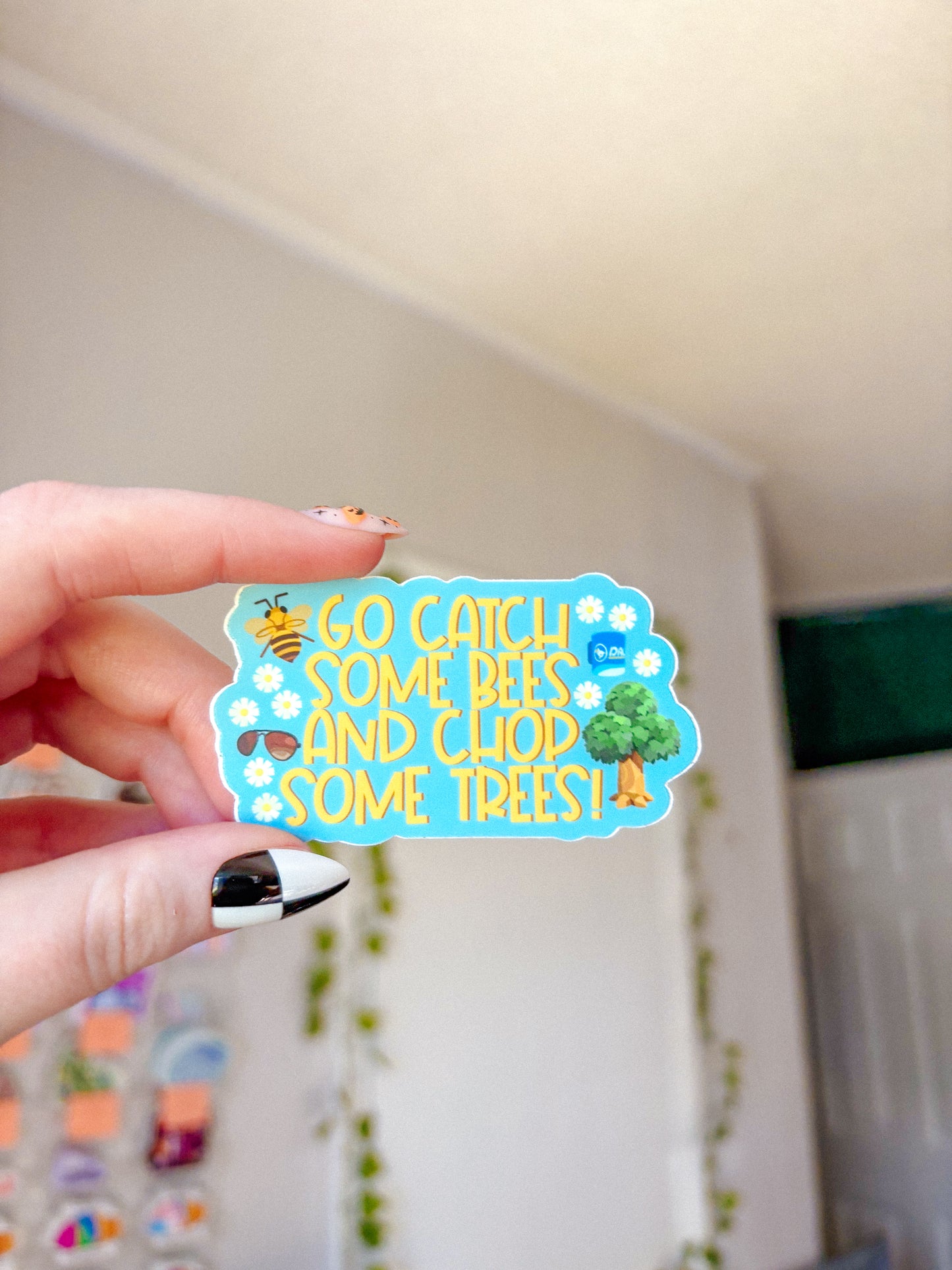 Chop Trees Sticker