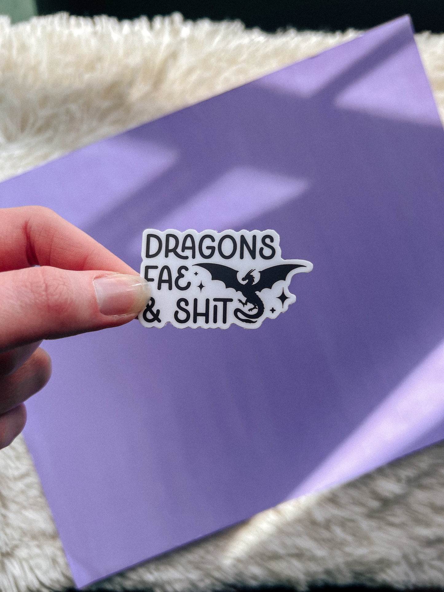 Dragons & Fae sticker