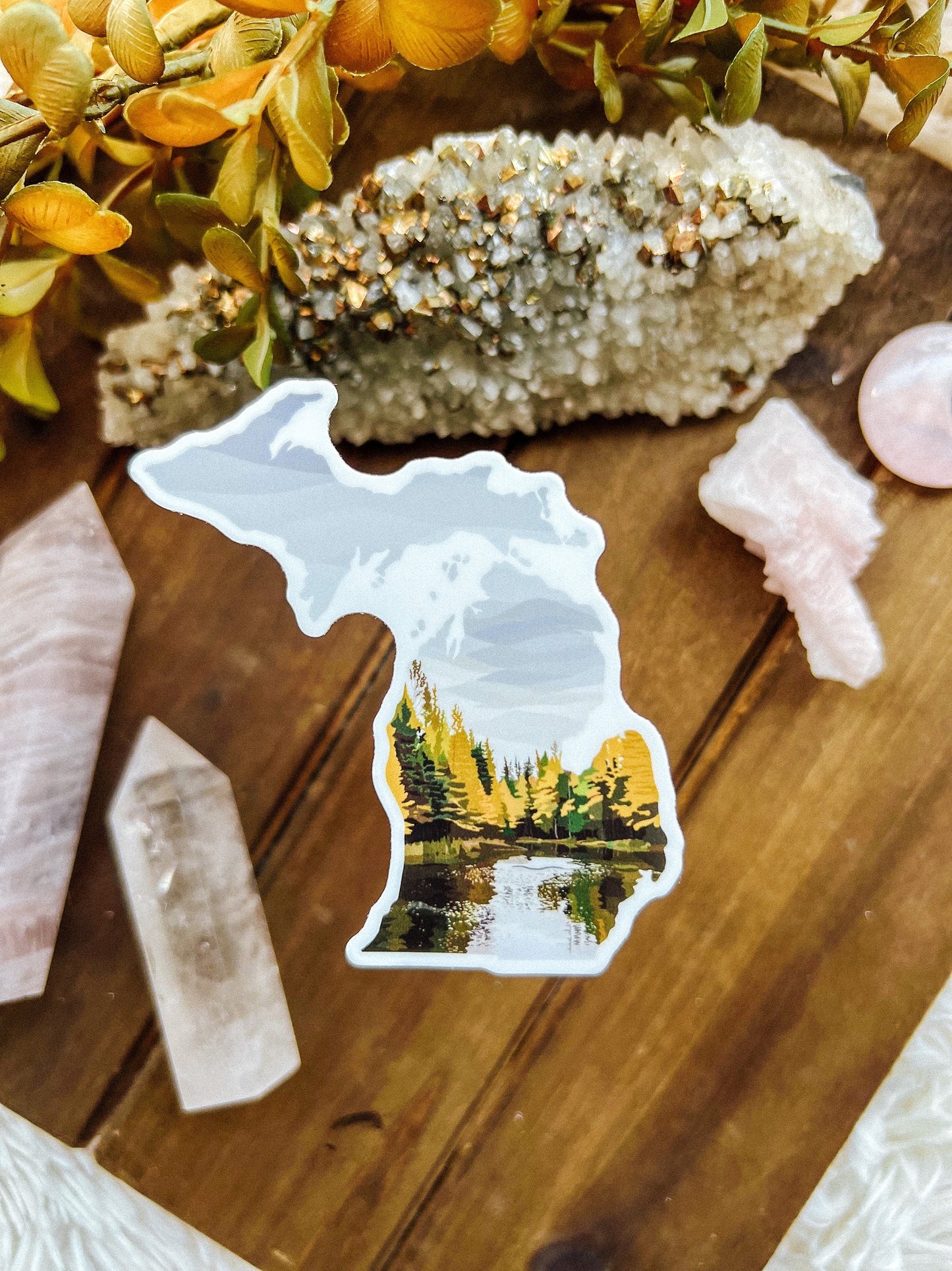 Kitch-iti-kipi Manistique Michigan Sticker