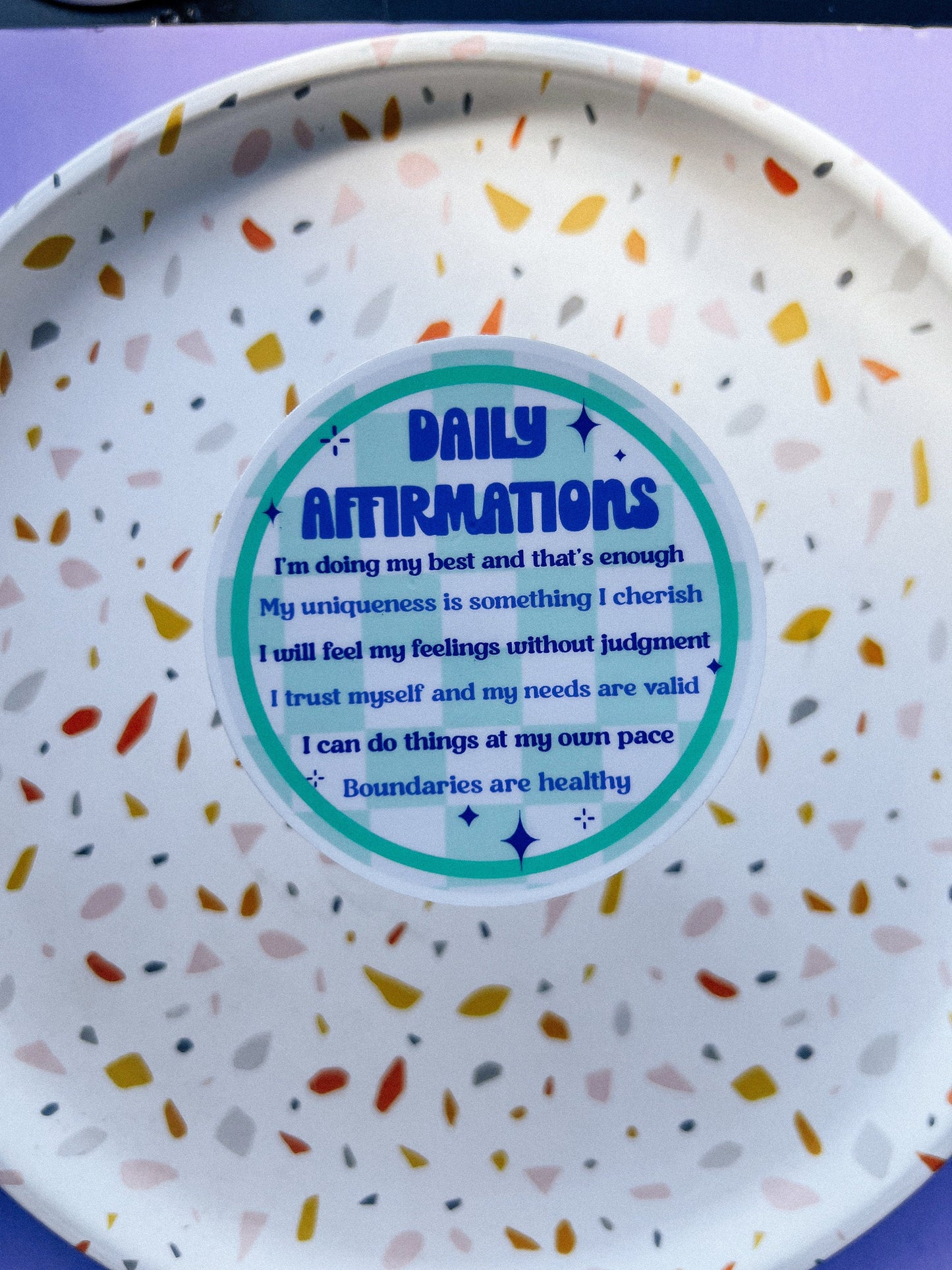 Daily Affirmations Sticker