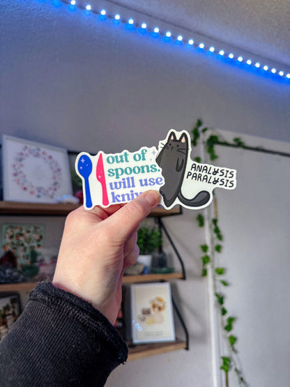 ADHD Sticker Pack of 8
