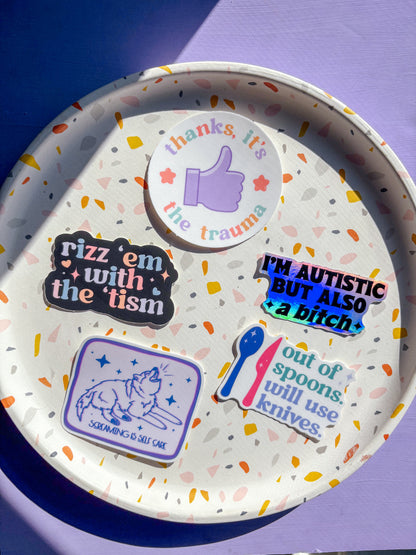 Autism and ADHD MEGA Sticker Pack