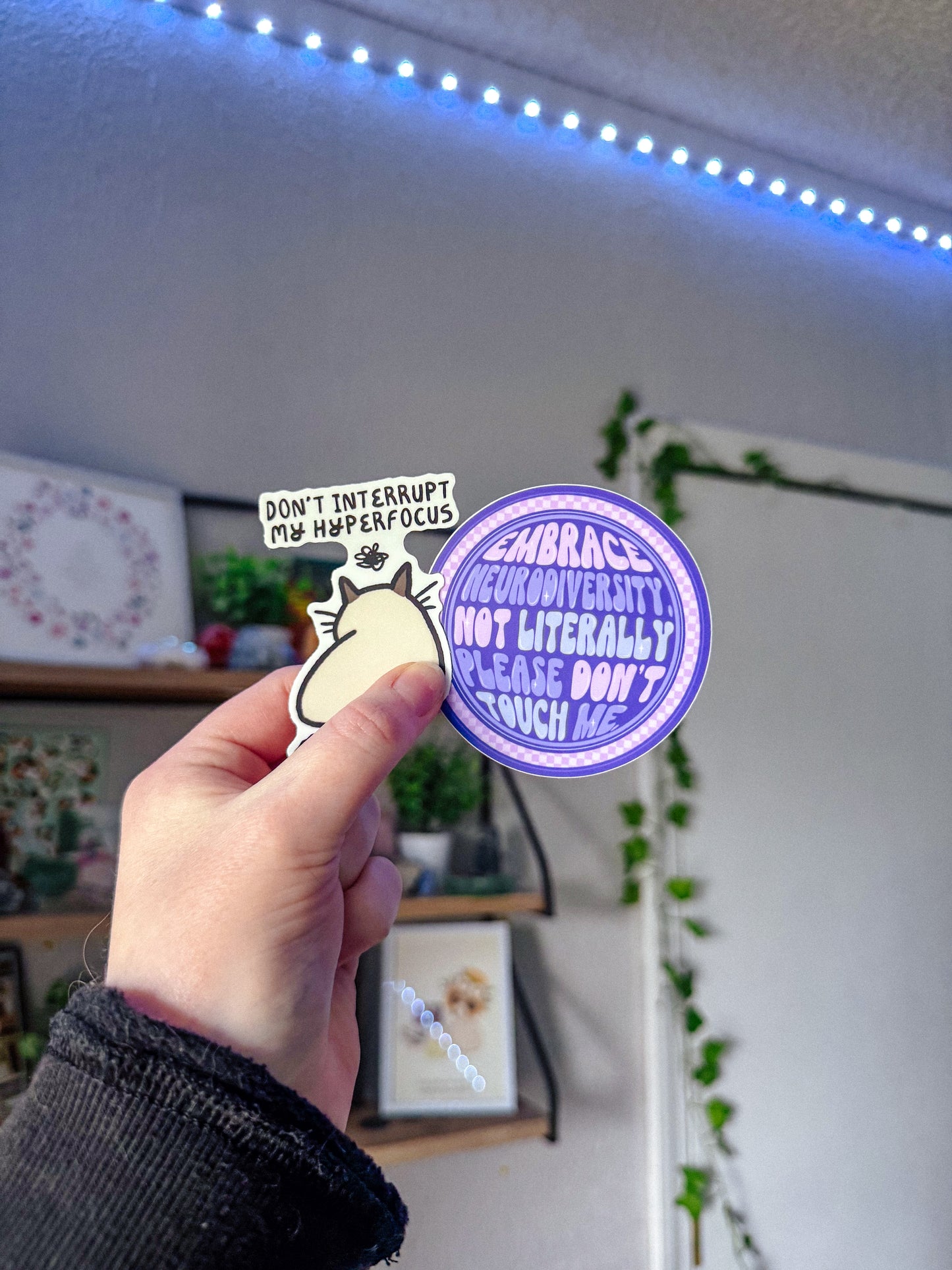 ADHD Sticker Pack of 8