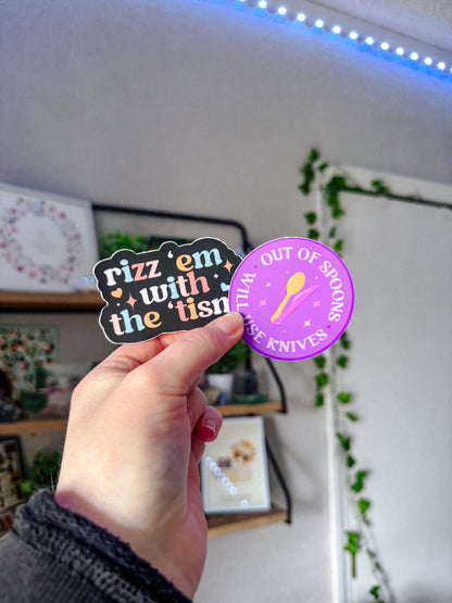 Autism and ADHD Sticker Pack of 8