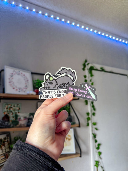 Autism and ADHD Sticker Pack of 8