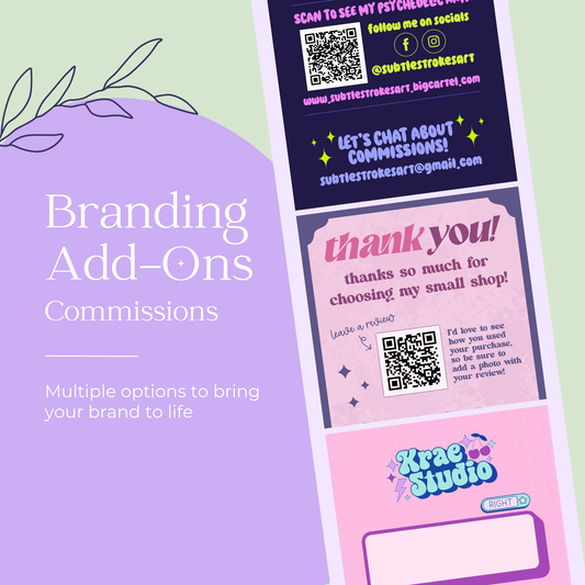 Branding Add-On Commission