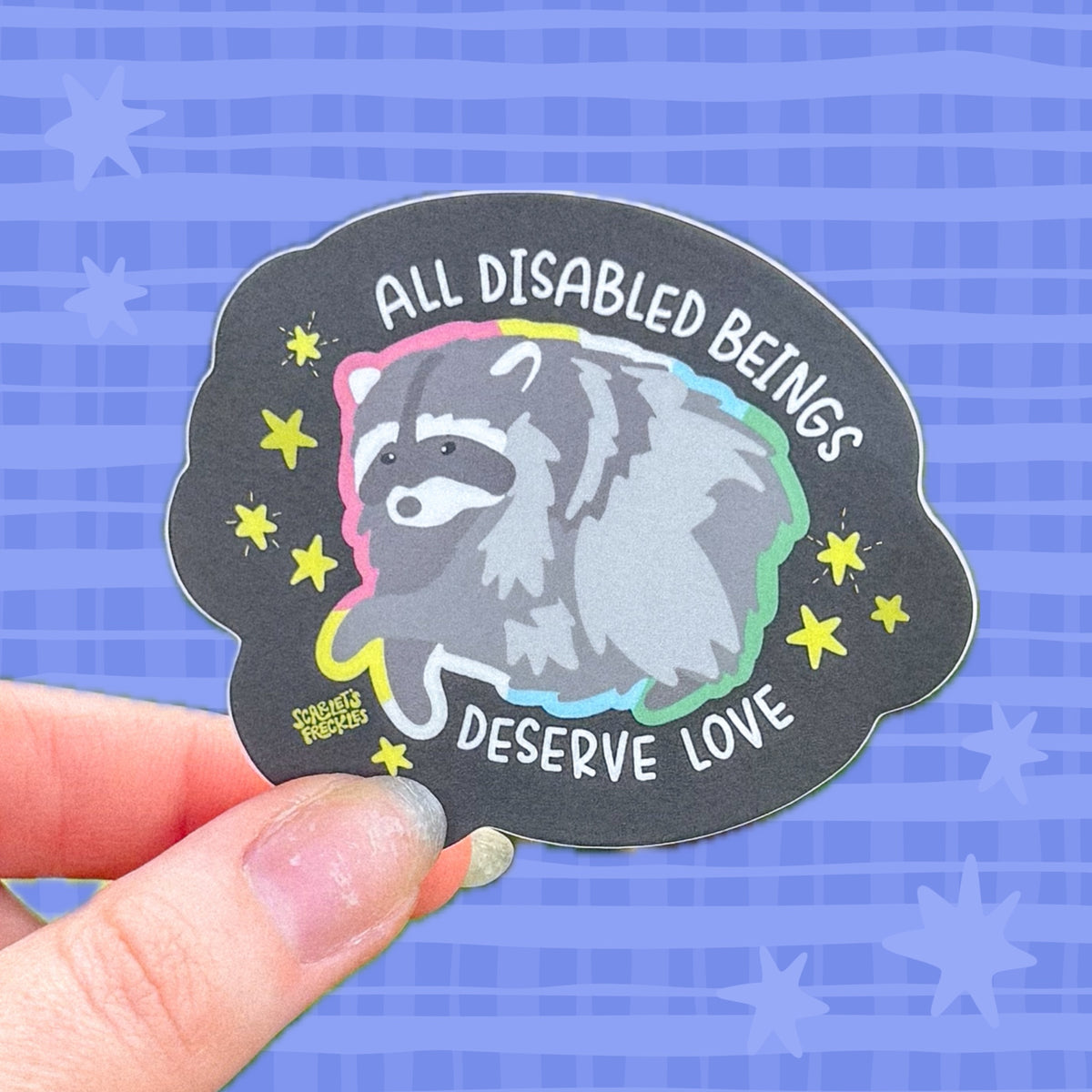 Jimothy Disability Love Sticker