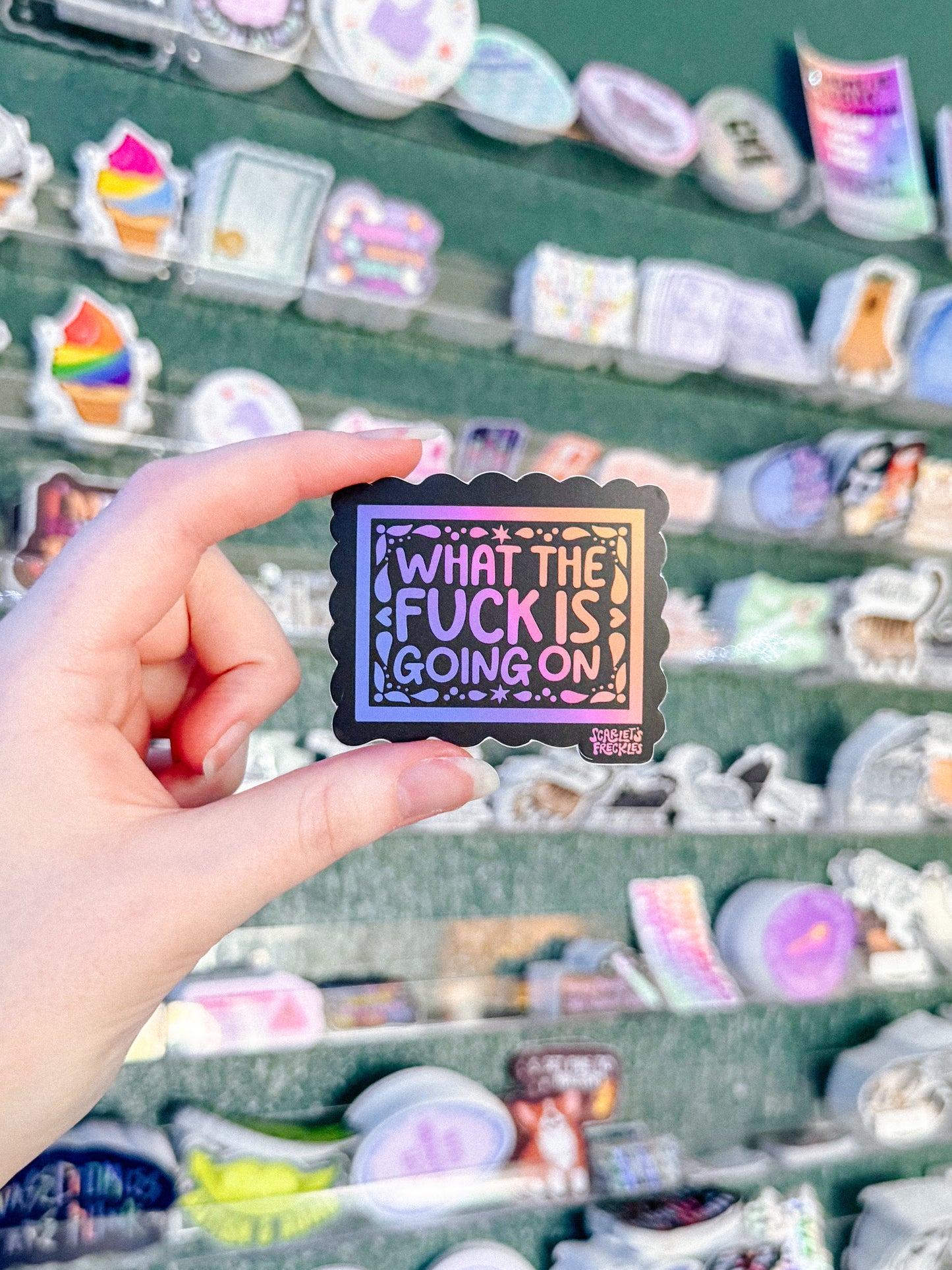 What the Fuck is Going on? Sticker