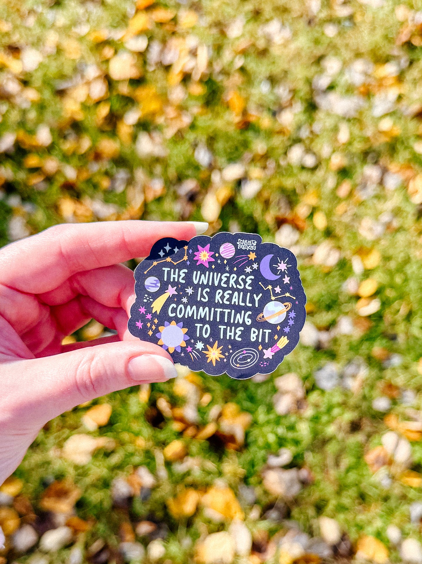 Committing to the Bit Sticker