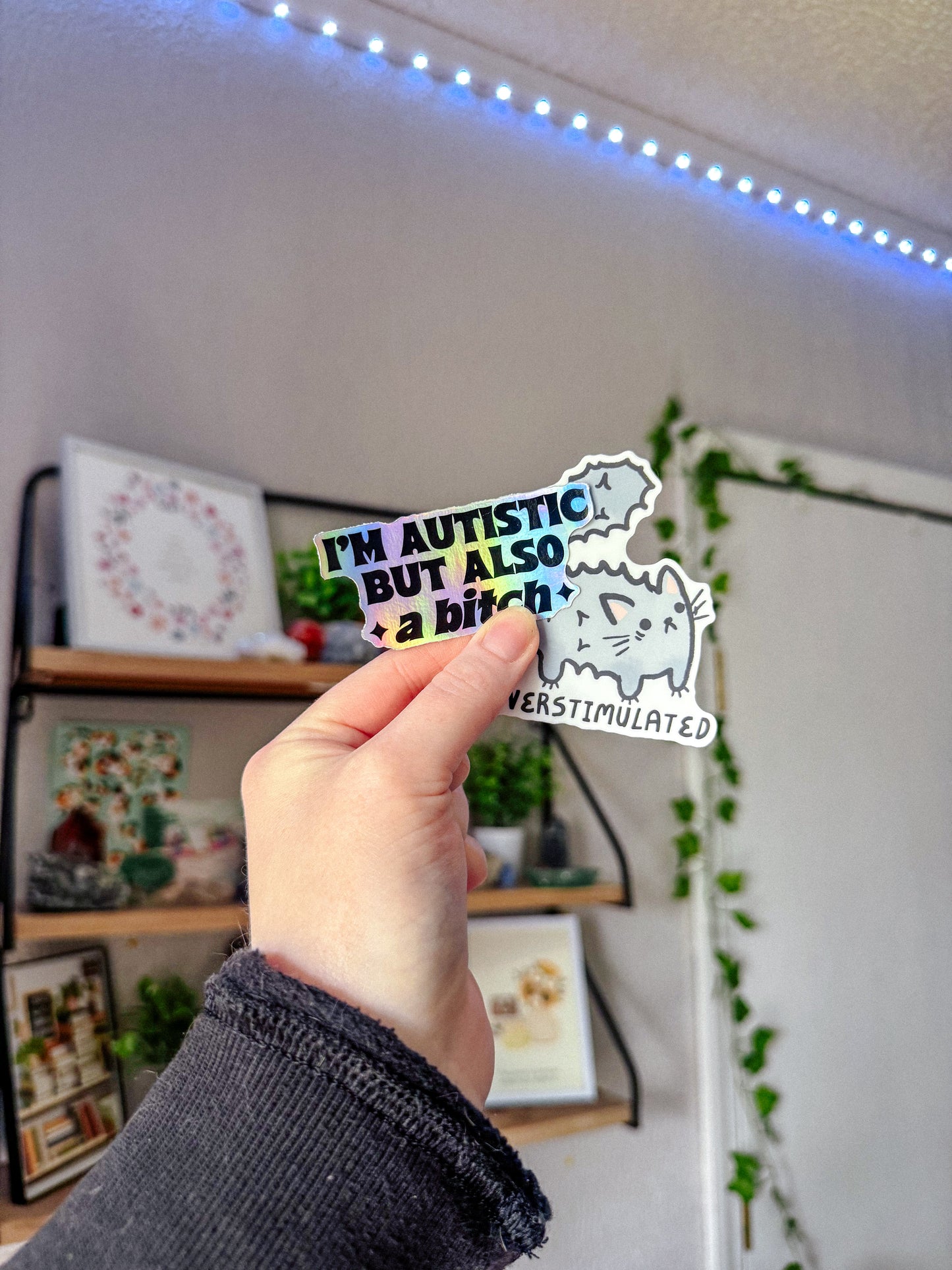 Autism and ADHD Sticker Pack of 8