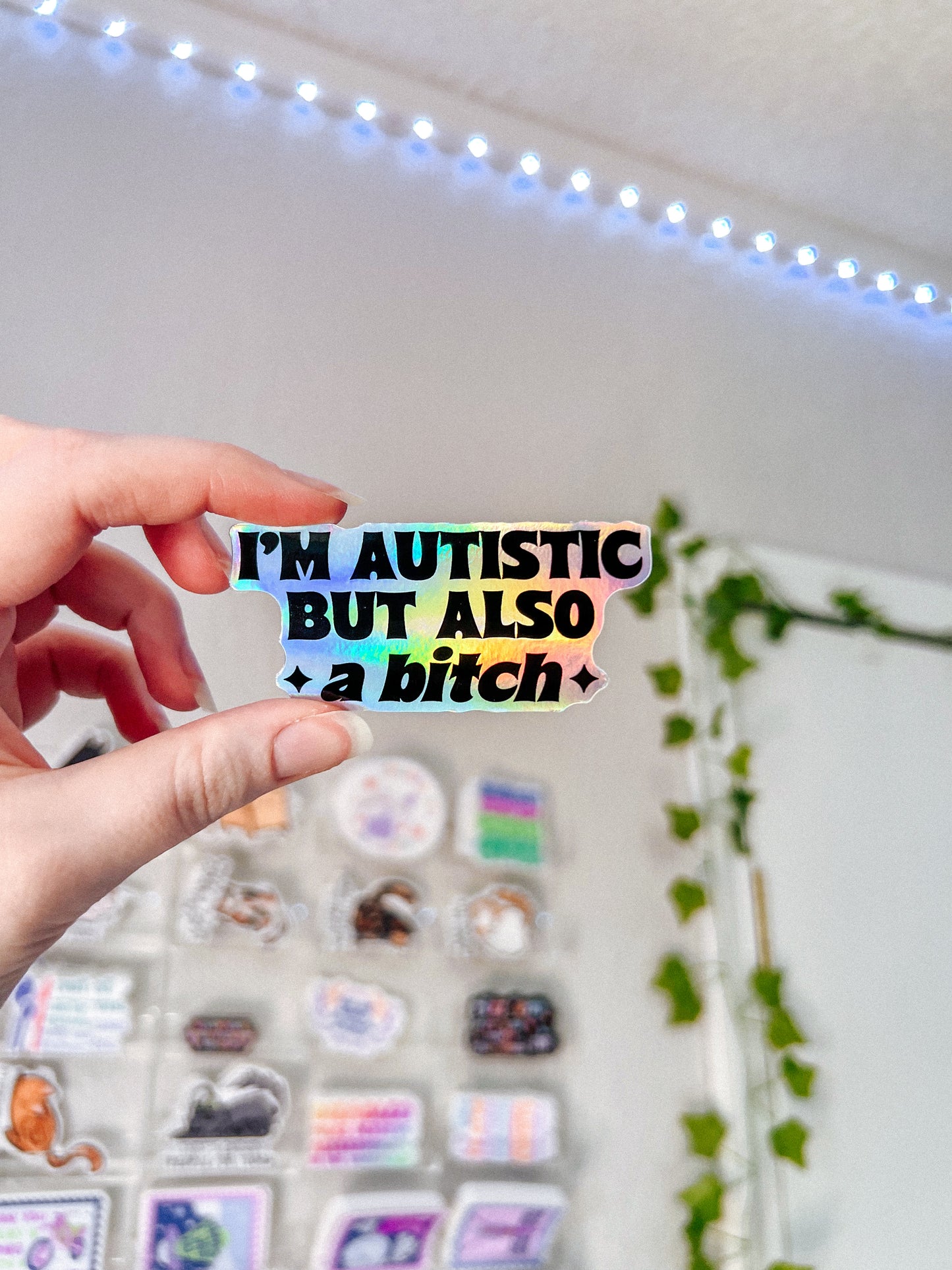 I'm Autistic Sticker (3in)