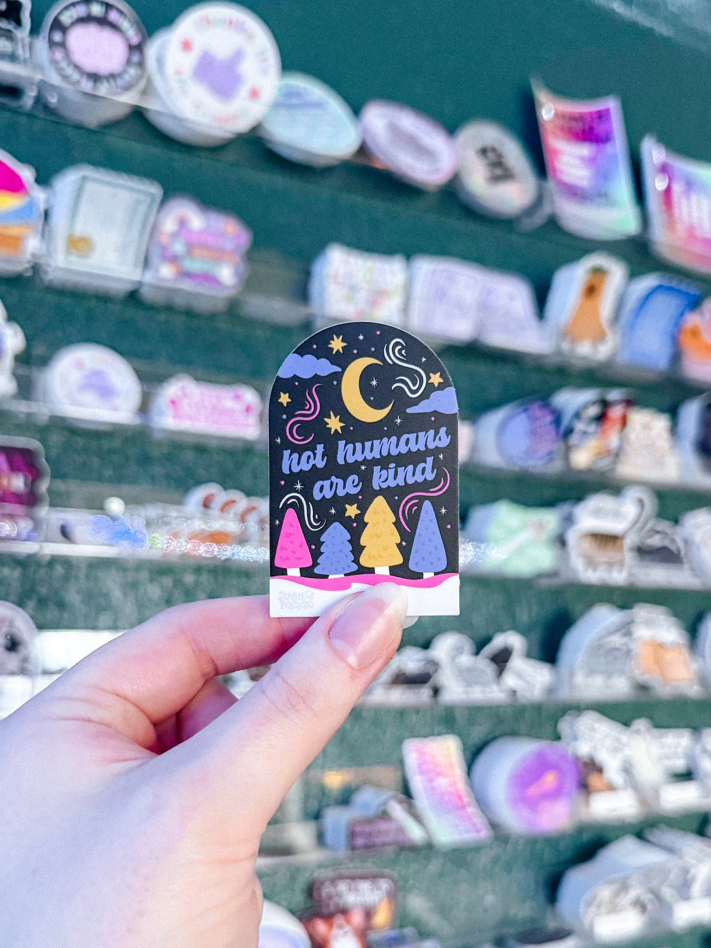 Hot Humans are Kind Sticker