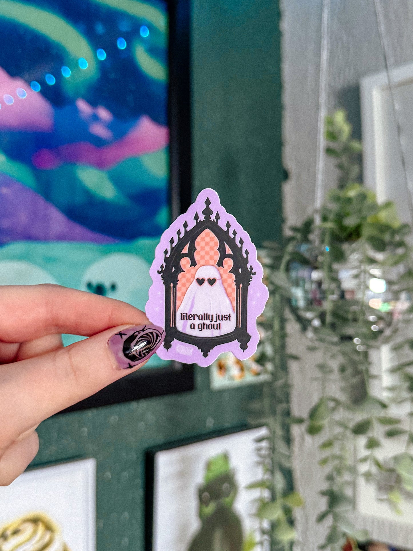 Literally Just a Ghoul Sticker