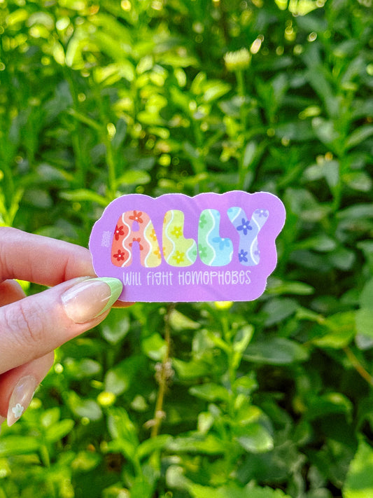 Ally LGBTQ Pride Sticker