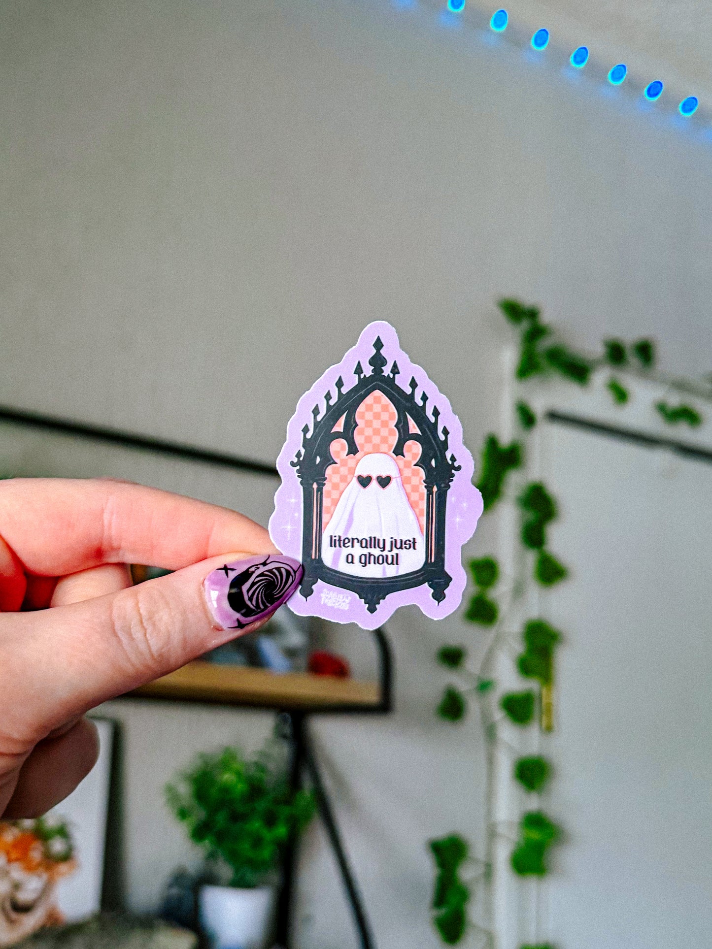 Literally Just a Ghoul Sticker