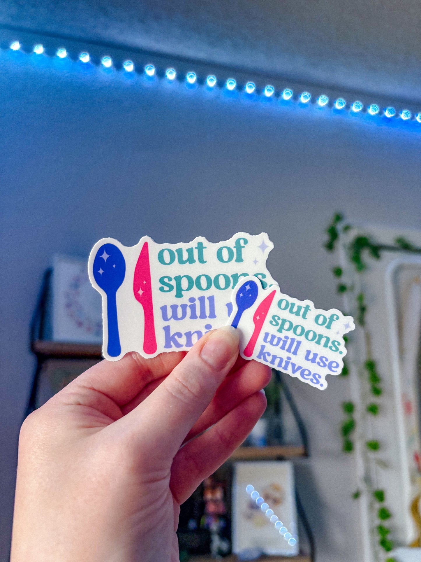 Out of Spoons Sticker