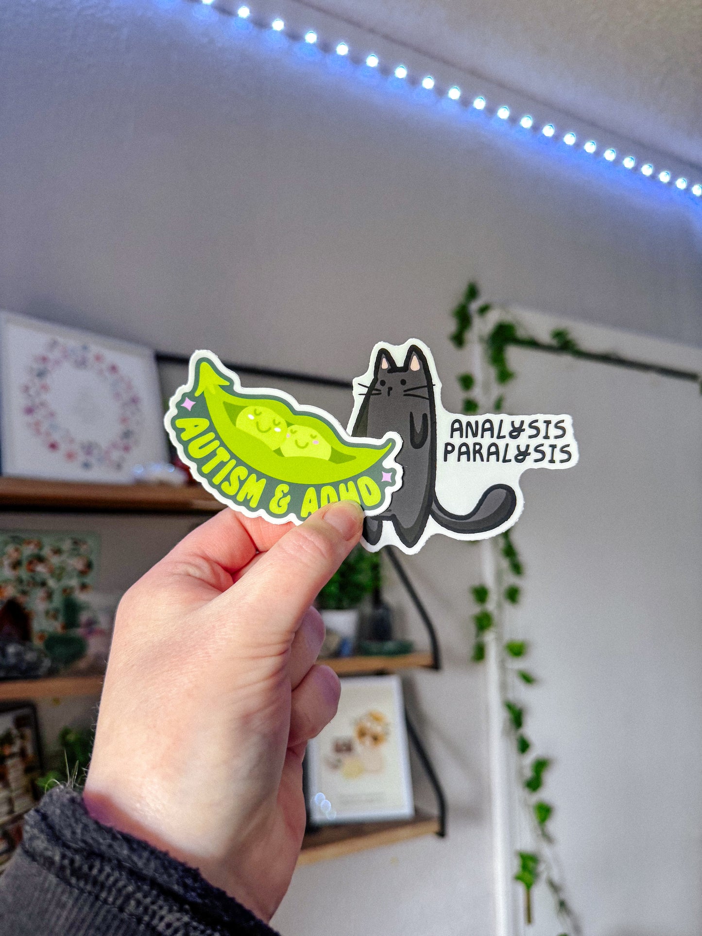 Autism and ADHD Sticker Pack of 8