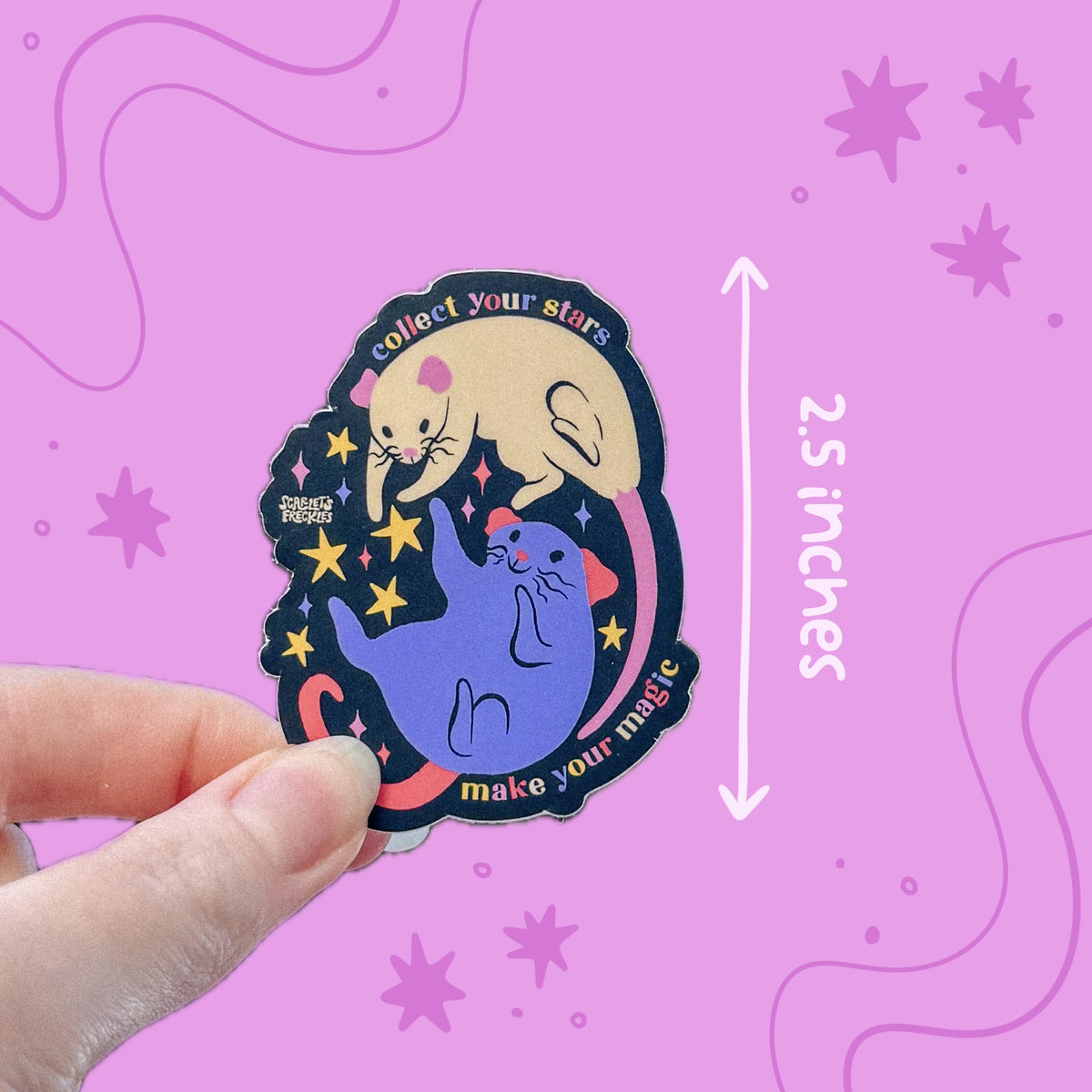 Collect Stars Make Magic Rats