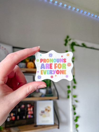 Pronouns are for Everyone Sticker