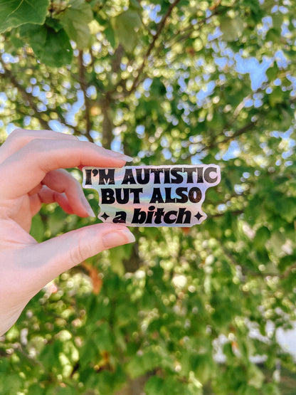 I'm Autistic Sticker (3in)