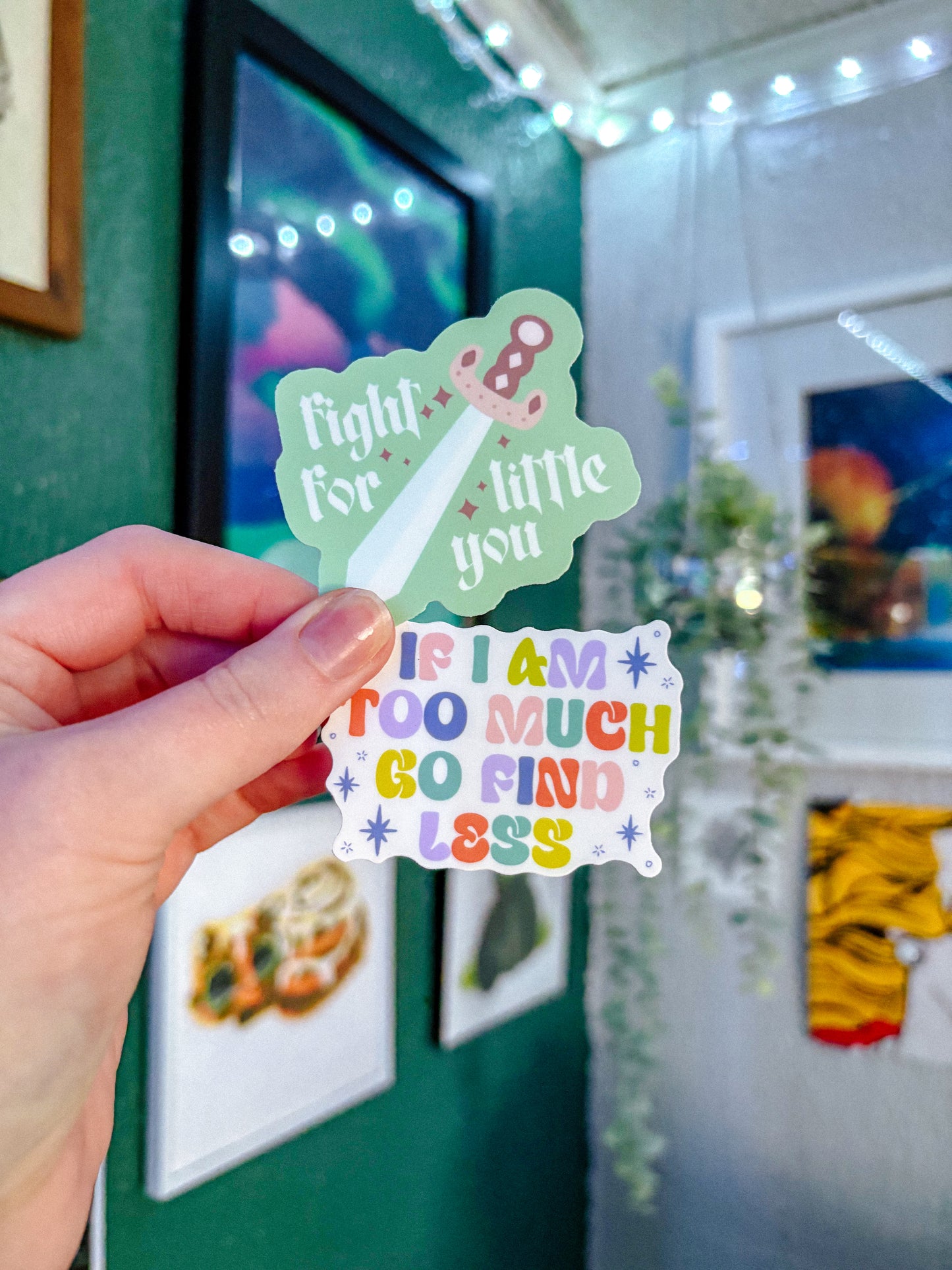 Affirmations & Positivity Sticker Pack of 4