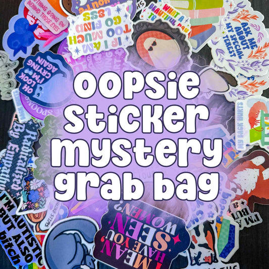 Oppsie Mystery Sticker Pack