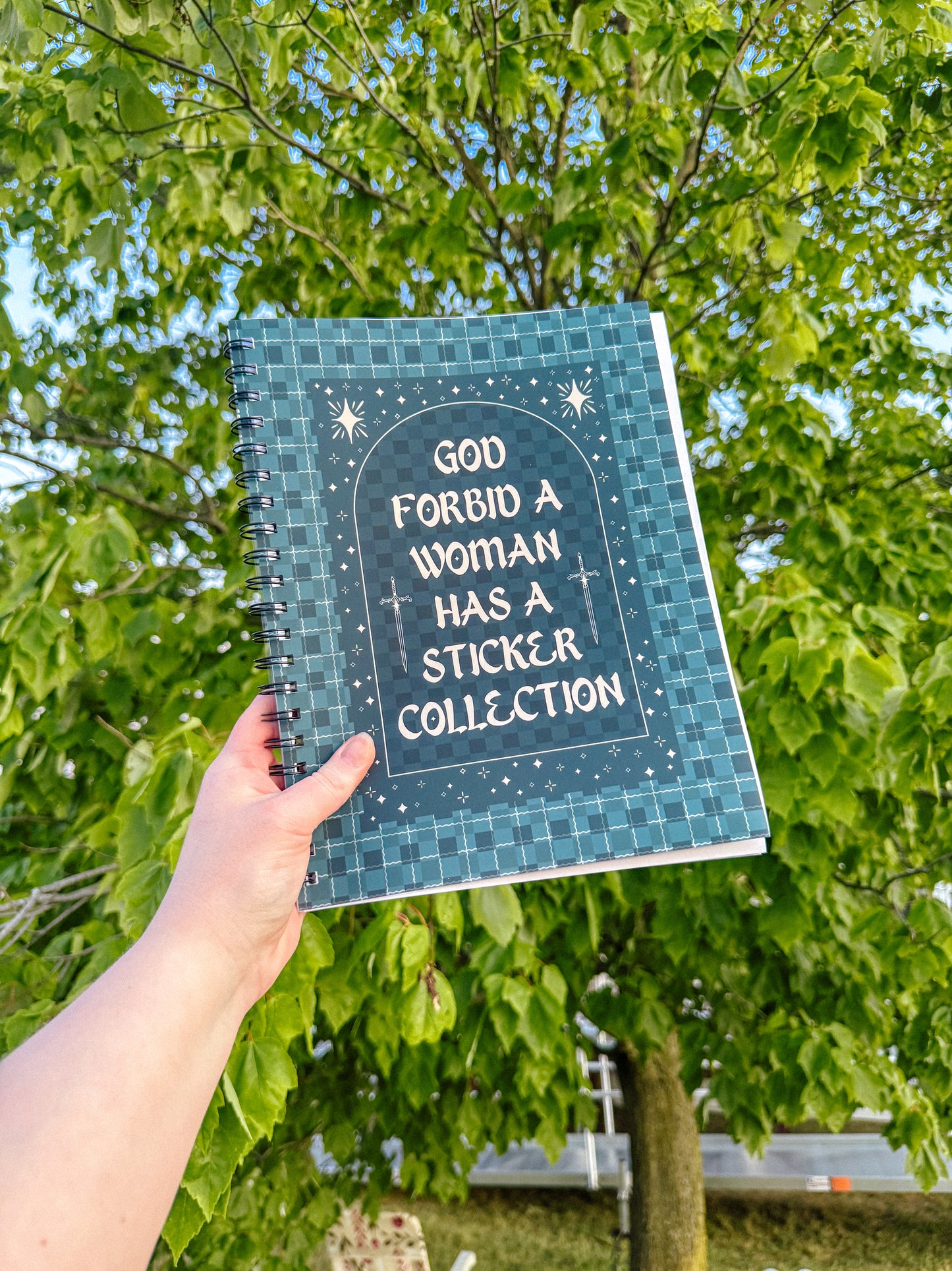 God Forbid A Woman XL Sticker Book