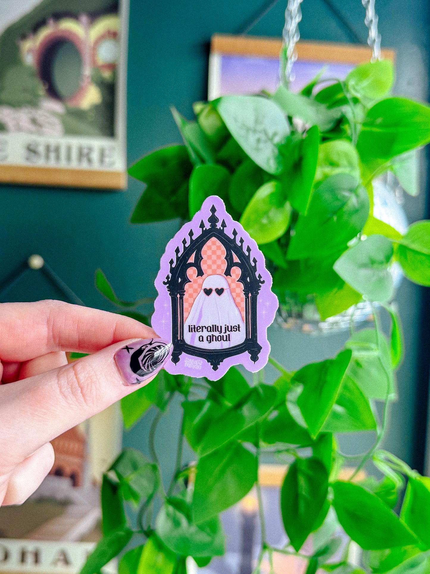 Literally Just a Ghoul Sticker