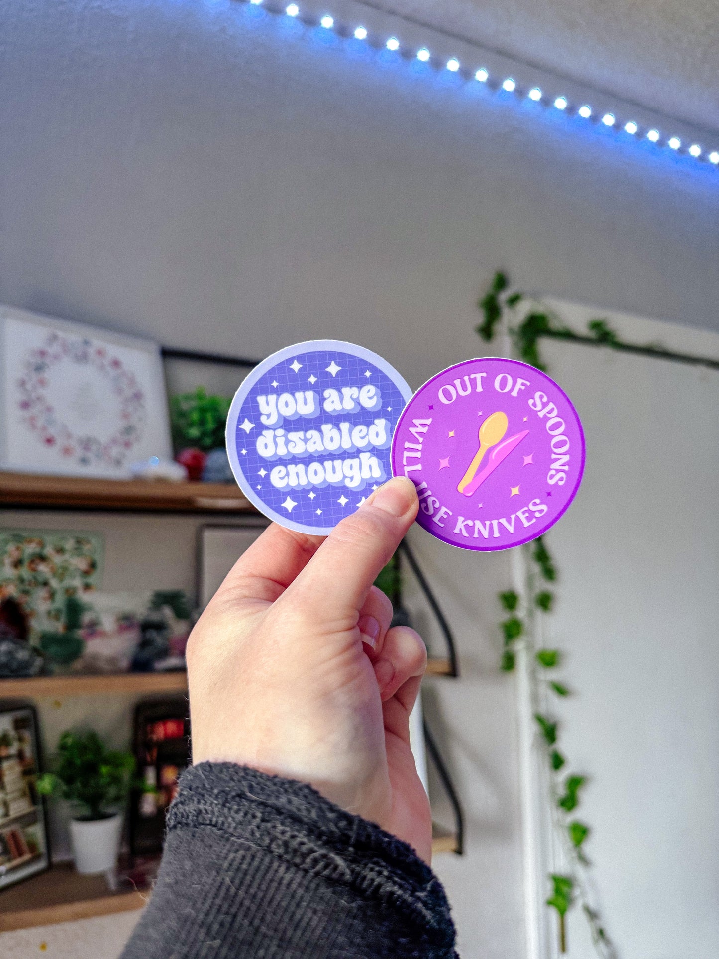 Chronic Illness Sticker Pack of 8