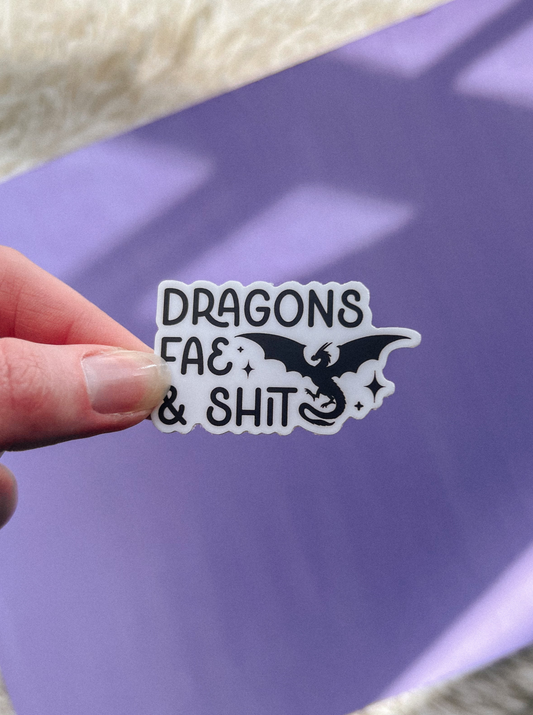 Dragons & Fae sticker